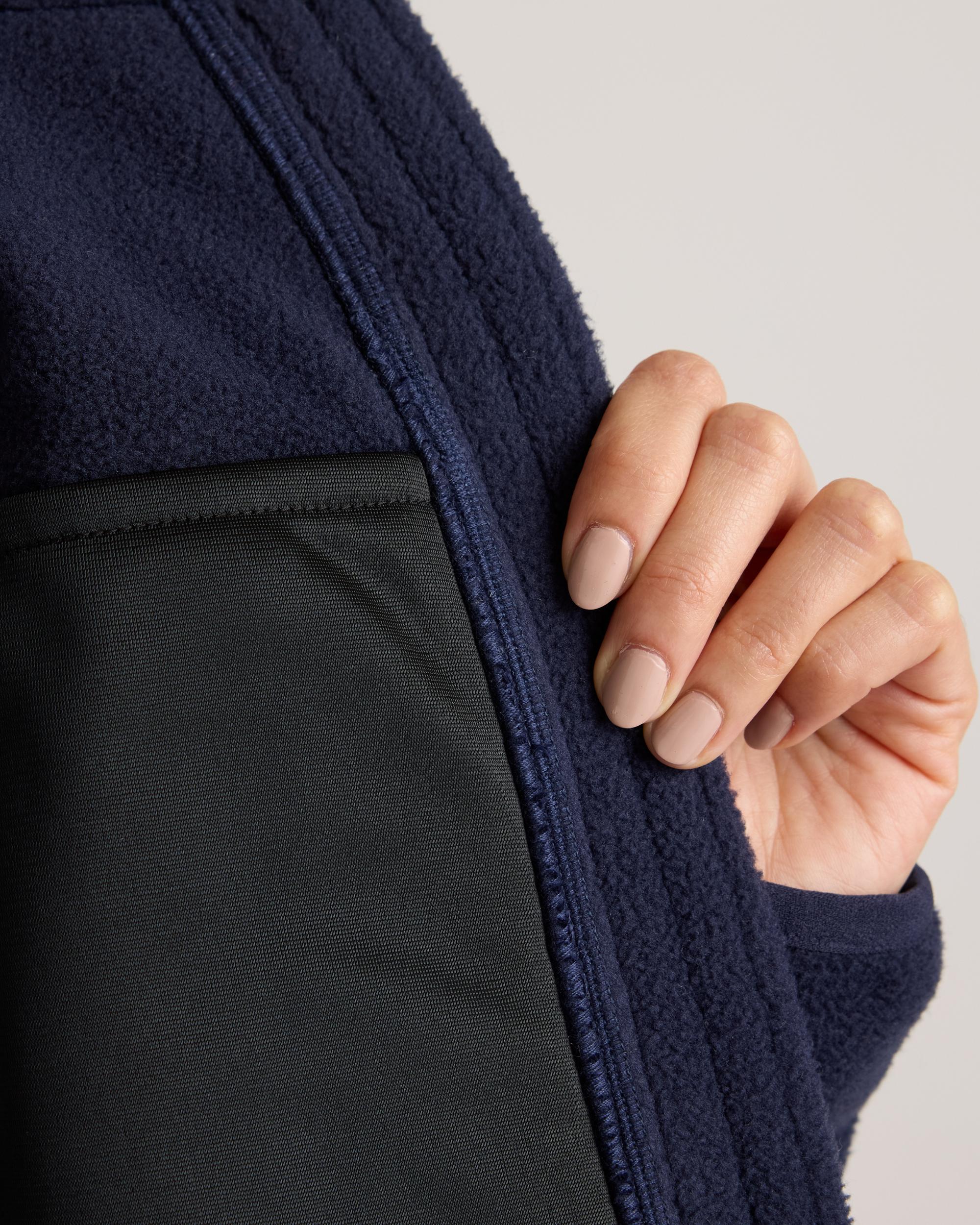 Quince | Women's Polar Fleece Full-Zip Jacket Size XL, Recycled Polyester Product Image