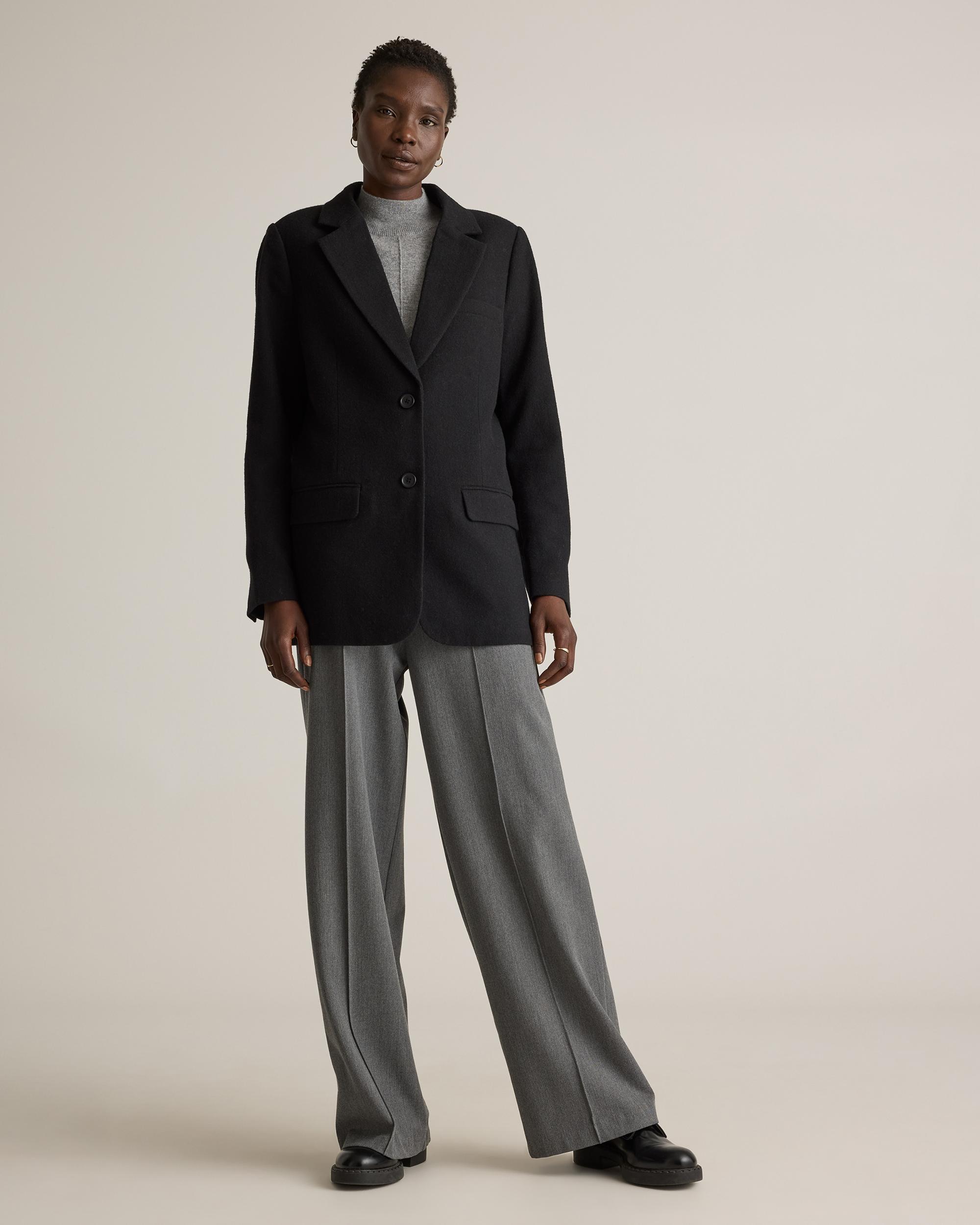 Quince | Women's Italian Wool Oversized Blazer Size XL Product Image