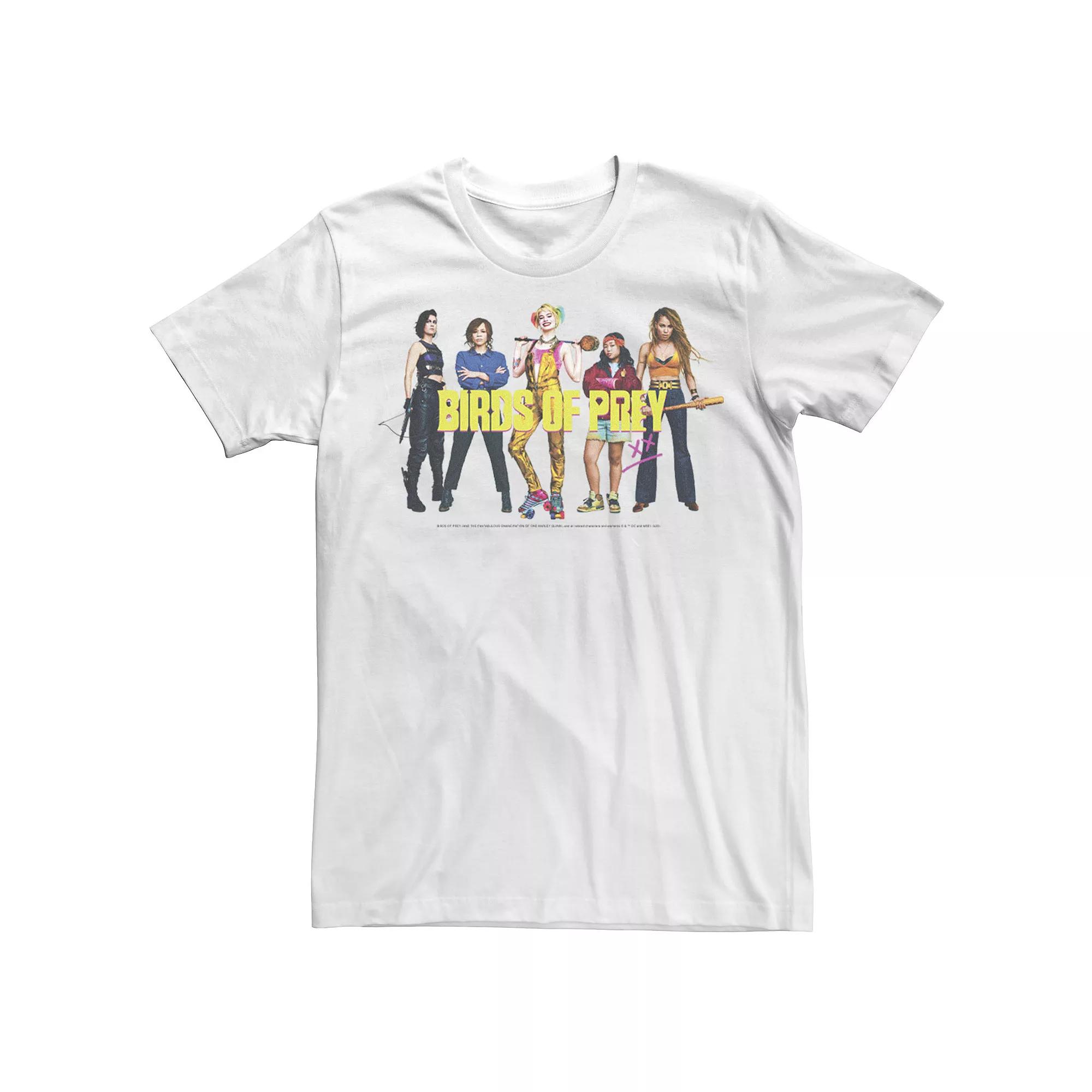 Men's Birds Of Prey Girl Group Portrait Tee,  Product Image