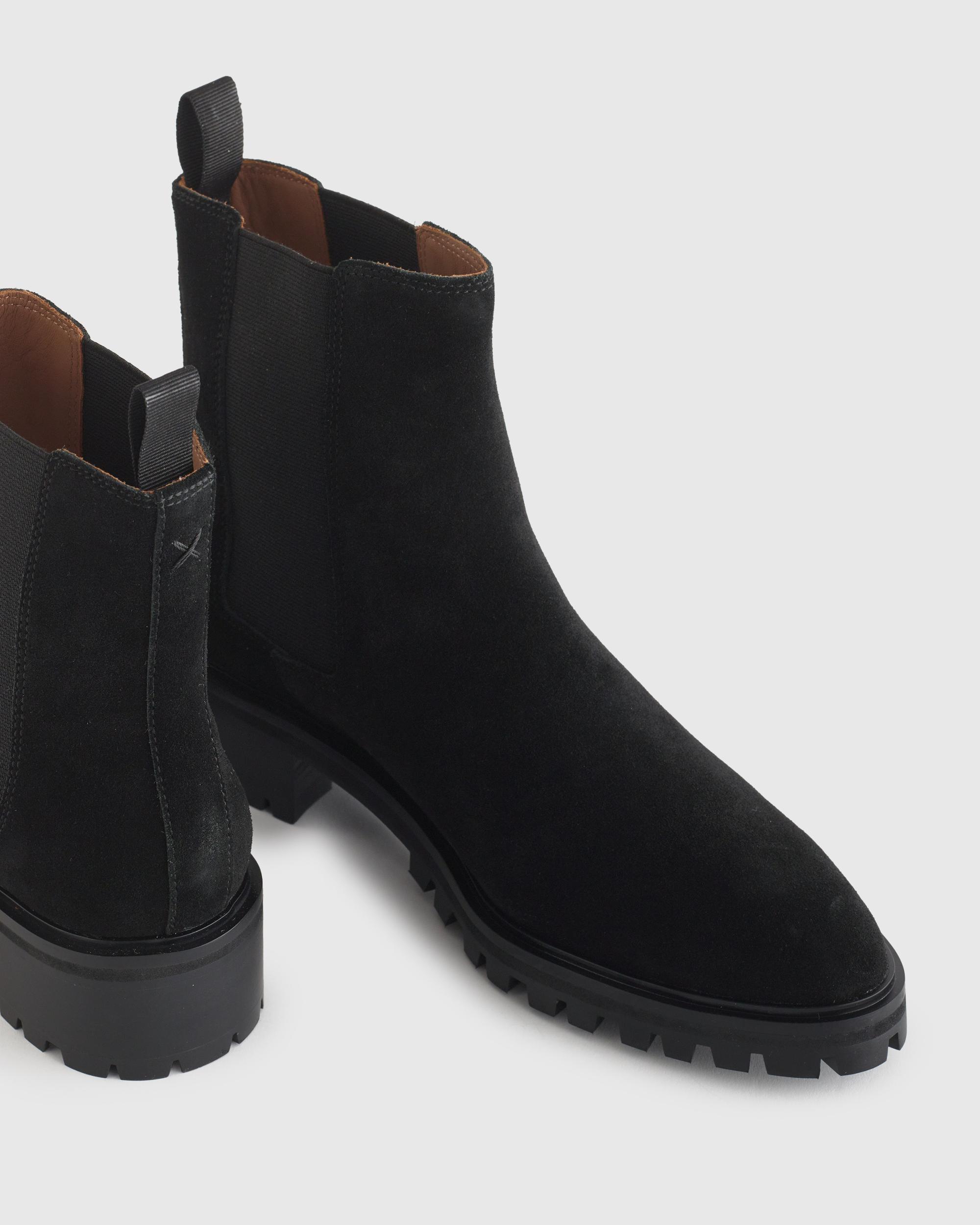 Quince | Women's Suede Chelsea Boot Suede Leather Product Image