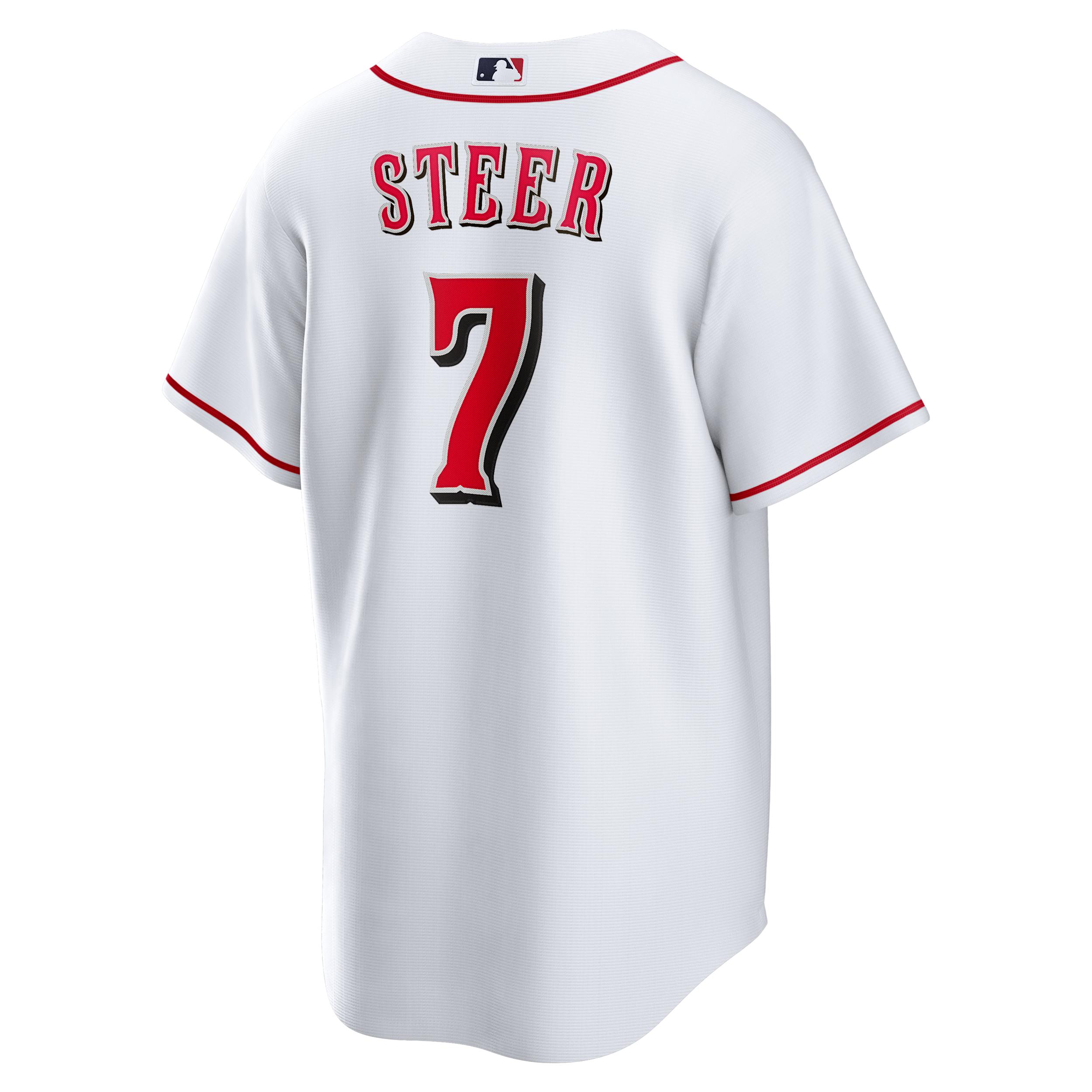Spencer Steer Cincinnati Reds Nike Mens MLB Replica Jersey | T770REAHRD7-S14 Product Image