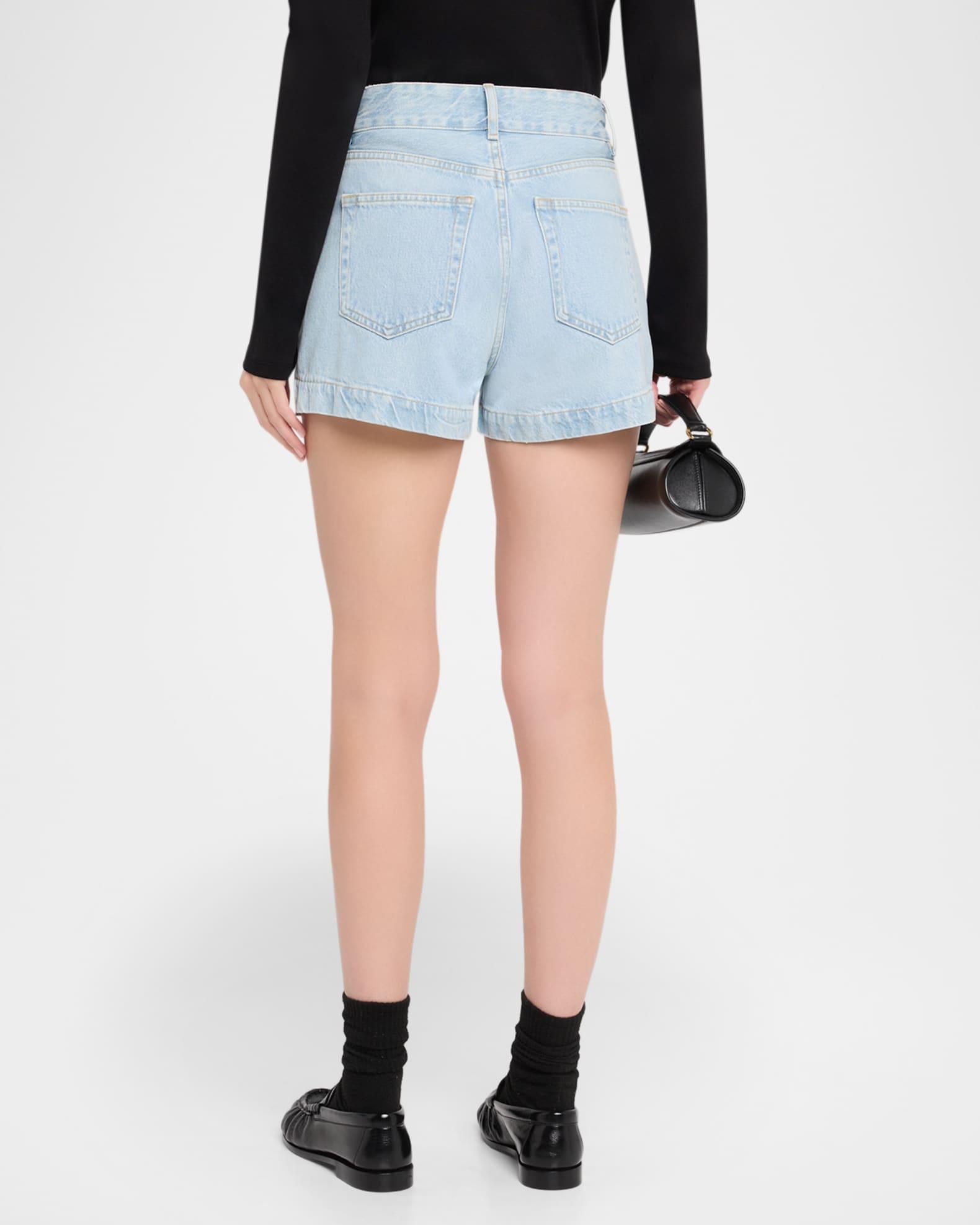 The Charm Denim Shorts Product Image