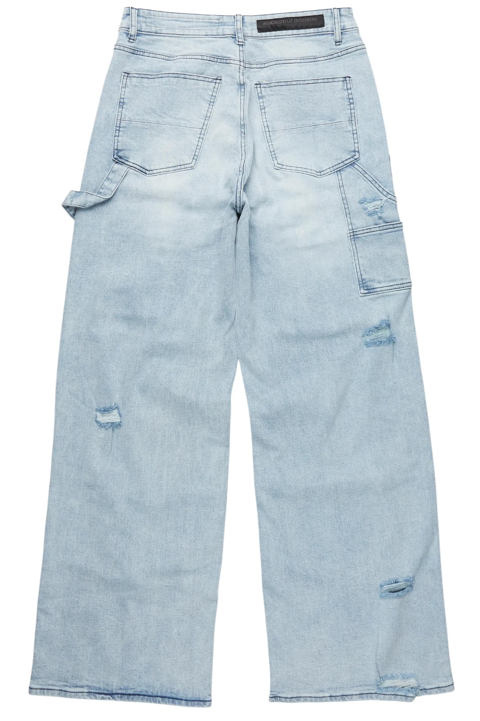 Bruin Blue Painter Baggy Cargo Jean Male Product Image