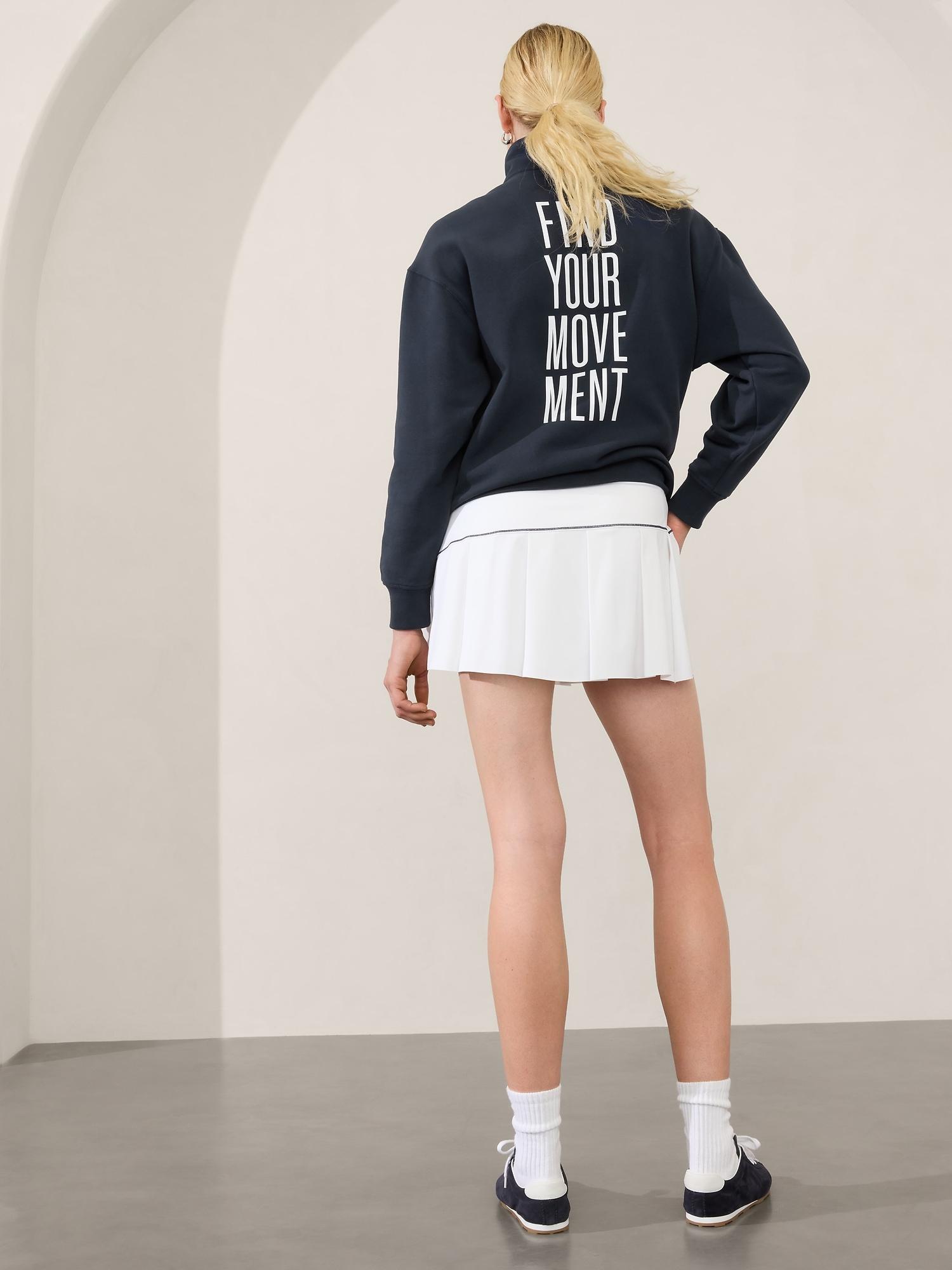 Power of She Forever Fleece 1/4 Zip Sweatshirt Product Image