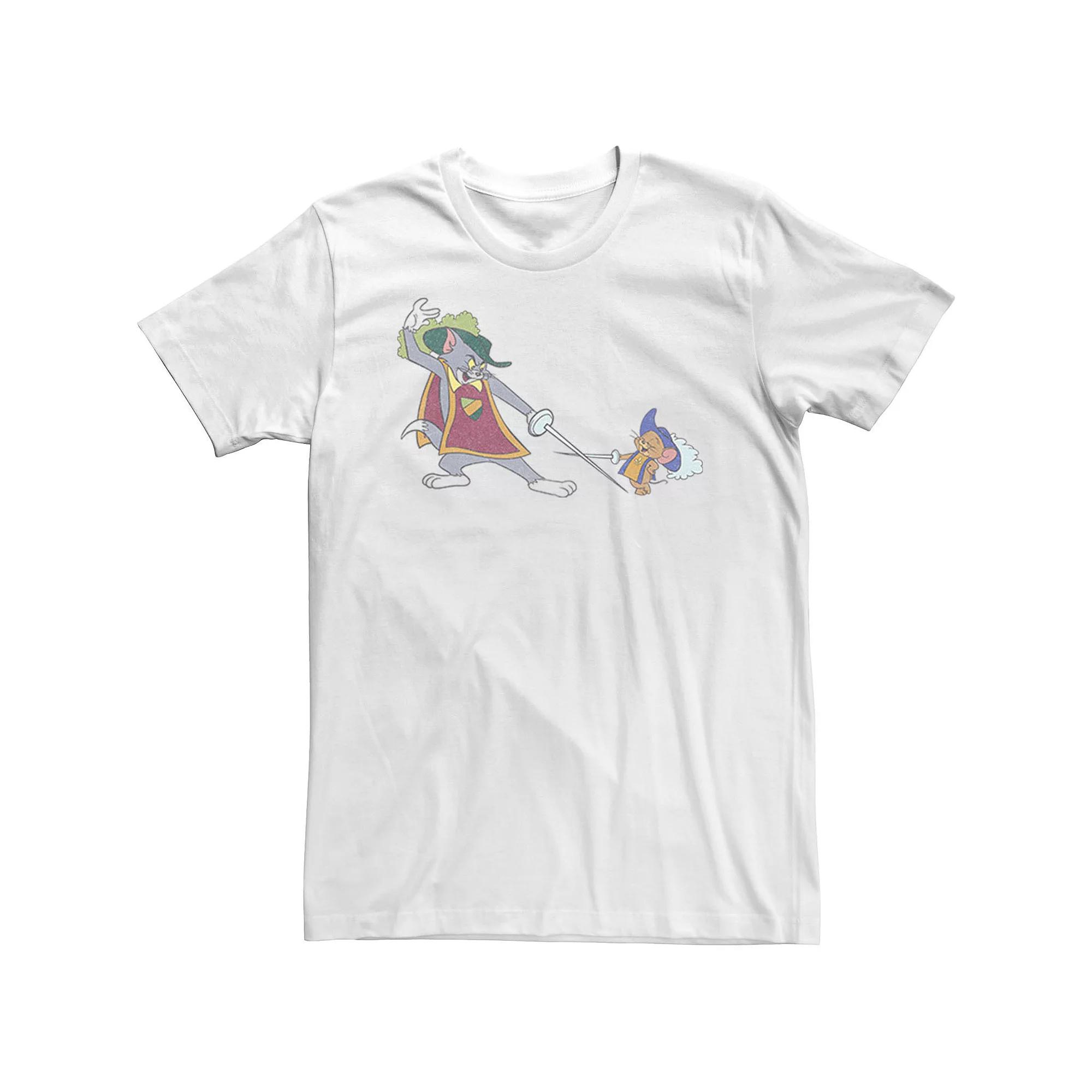 Men's Tom & Jerry En Guarde Group Shot Tee,  Product Image