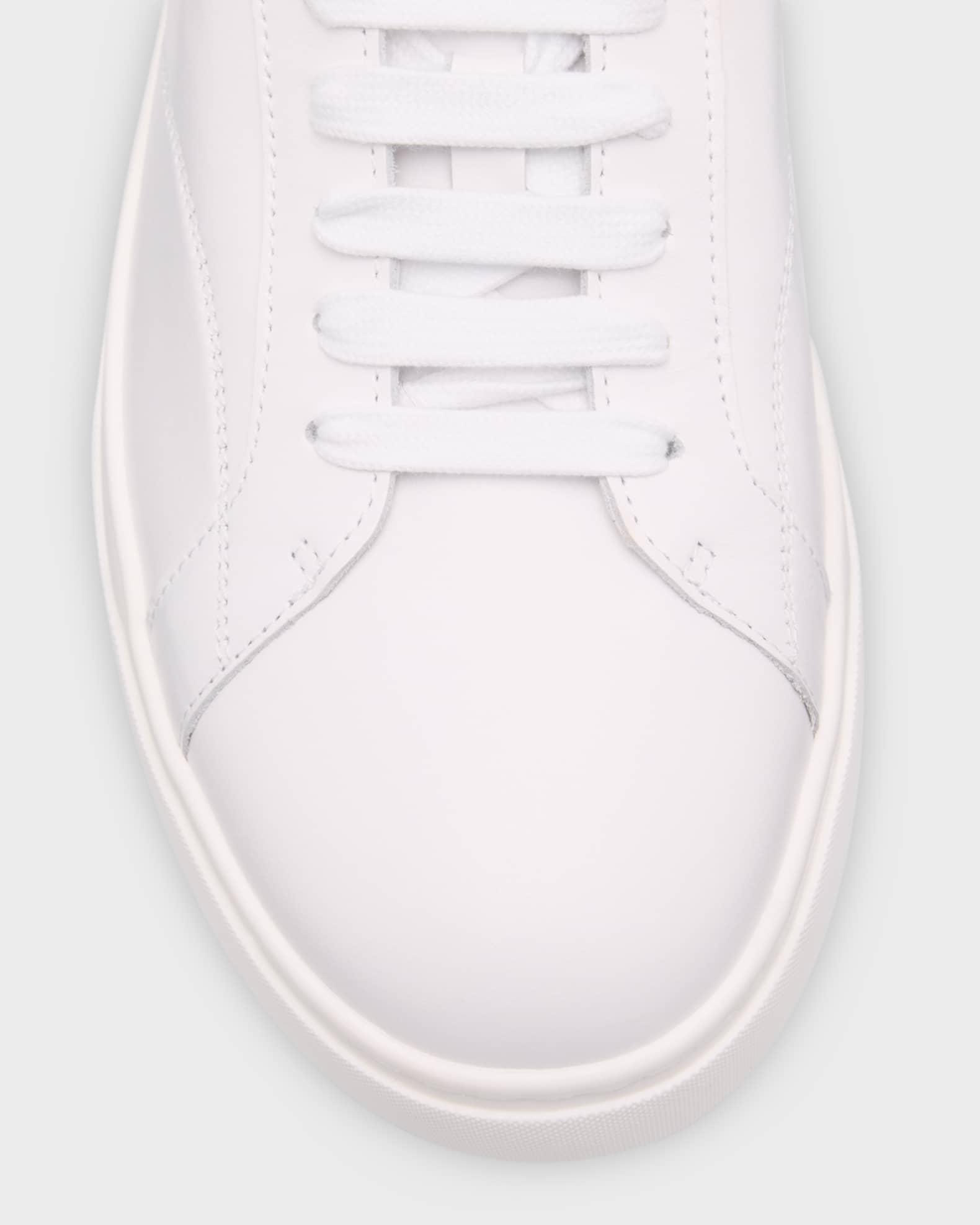 Men's DDB0 Leather and Calf Hair Low-Top Sneakers Product Image