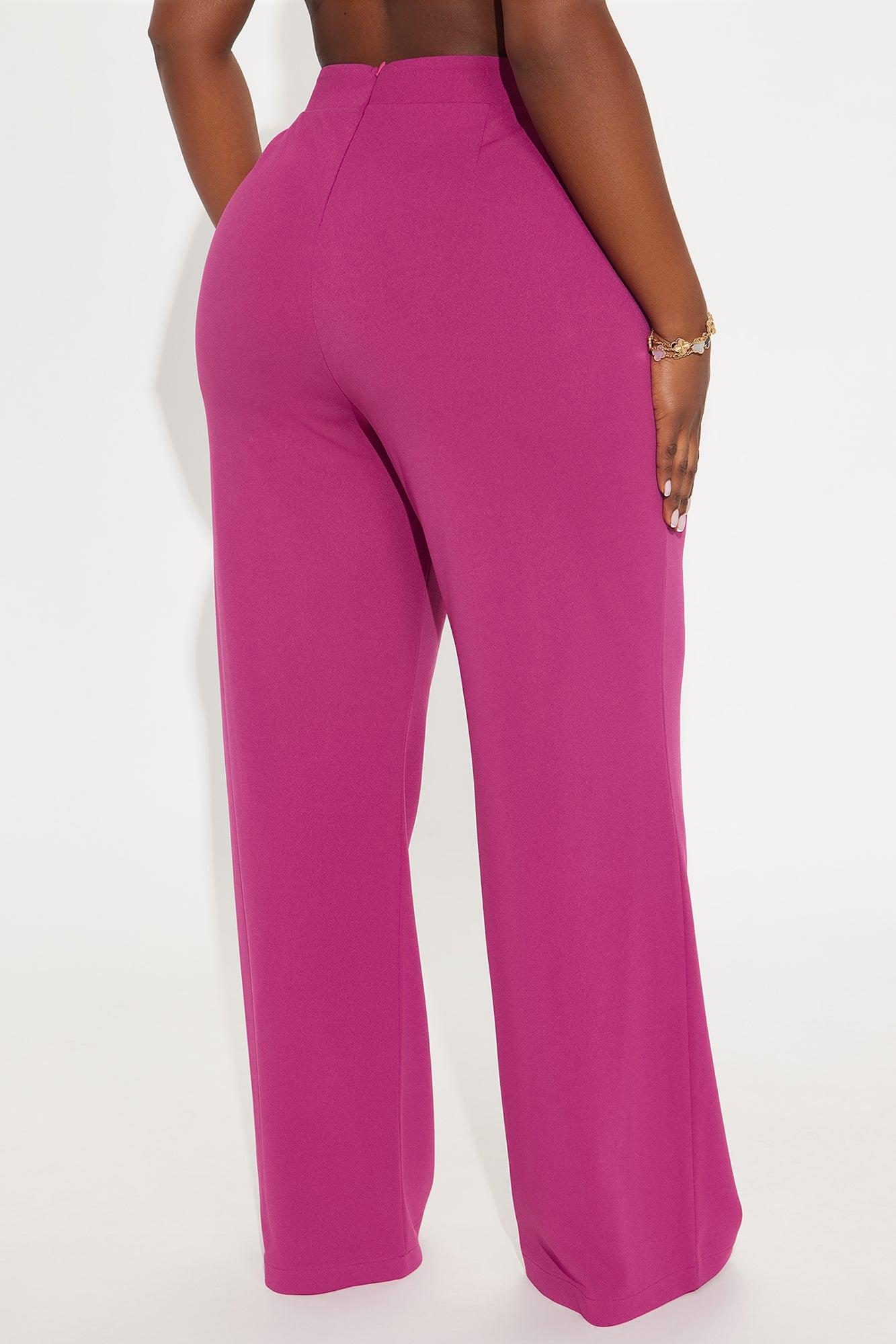 Feeling Focused Trouser - Raspberry Female Product Image