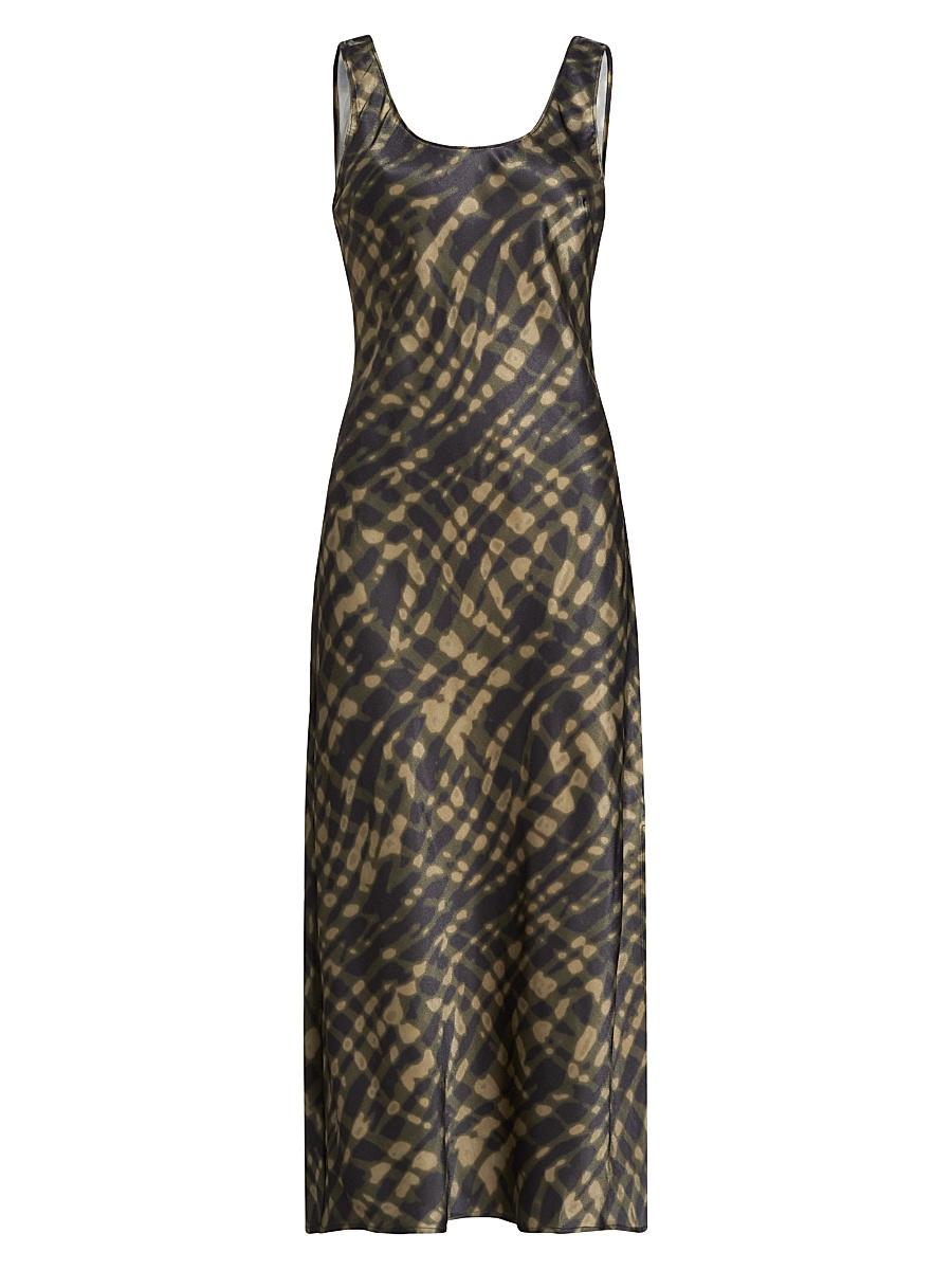 Womens Kailani Abstract Scoopneck Midi-Dress Product Image