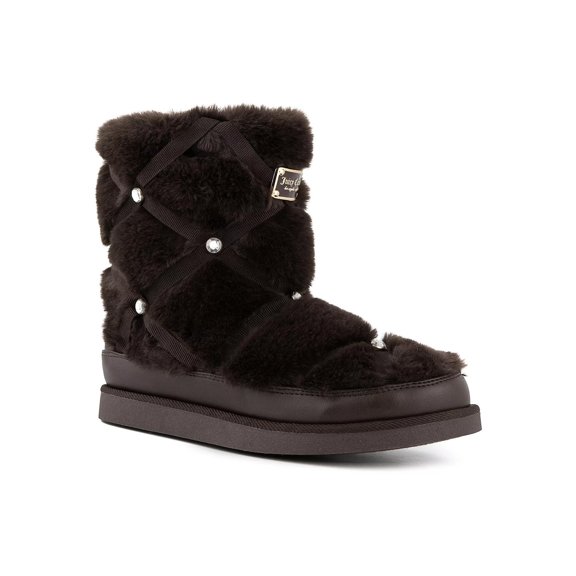 Juicy Couture Knockout Women's Winter Boots, Size: 9, Dark Brown Product Image