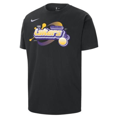 Los Angeles Lakers Courtside Men's Nike NBA Max90 T-Shirt Product Image