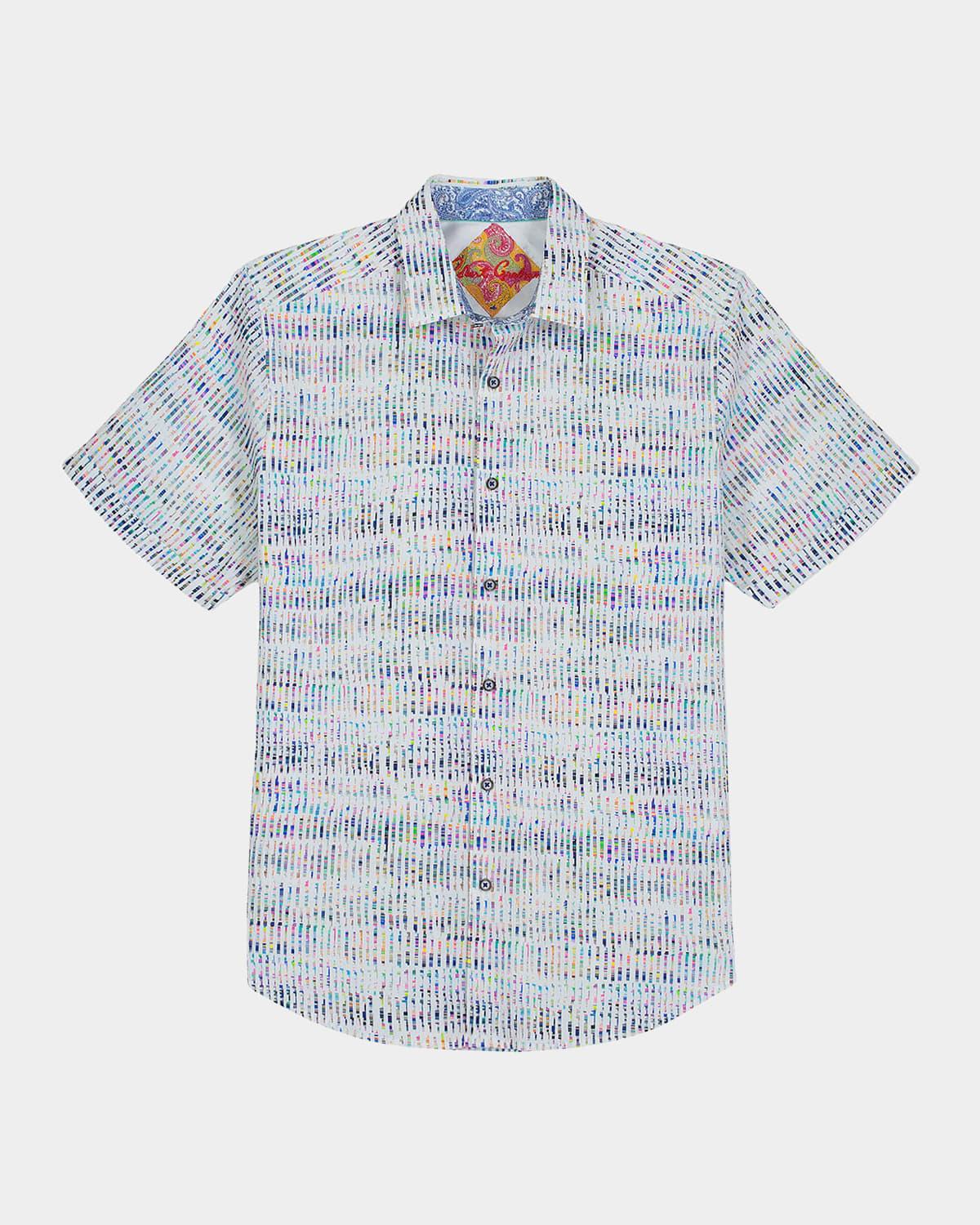 Men's Ponza Multicolor Short-Sleeve Shirt Product Image
