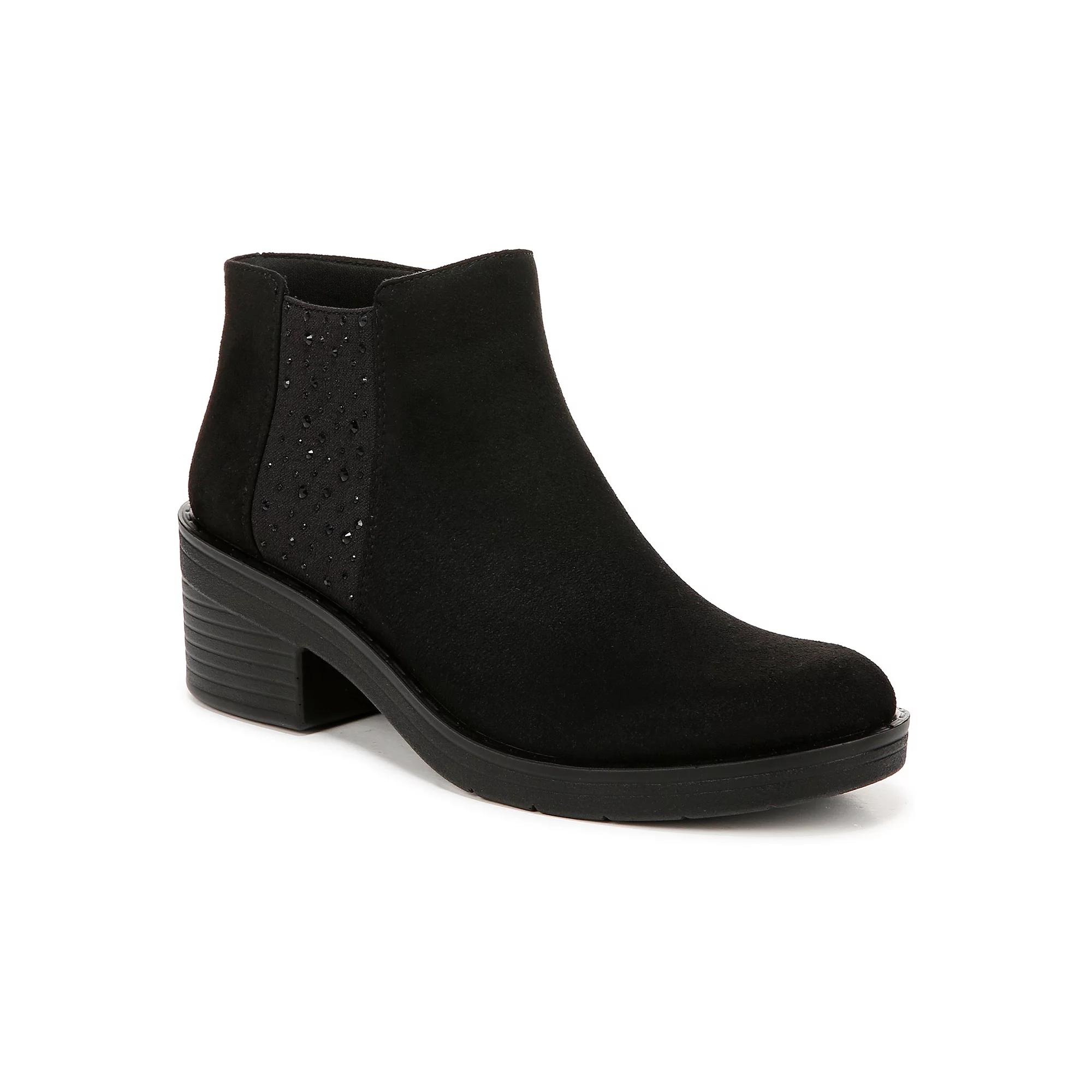 LifeStride Outstanding Women's Ankle Boots, Size: 8.5, Black Microfiber Product Image