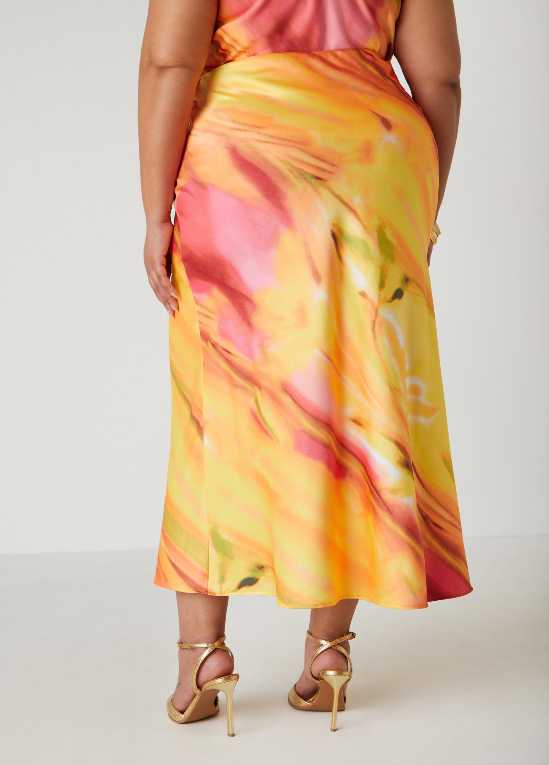 Tie Dyed Maxi Skirt Product Image