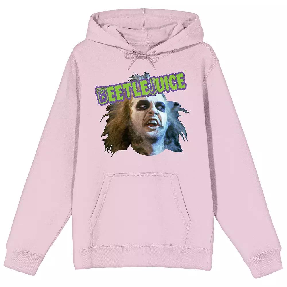 Men's Beetlejuice Character Face Hoodie,  Product Image