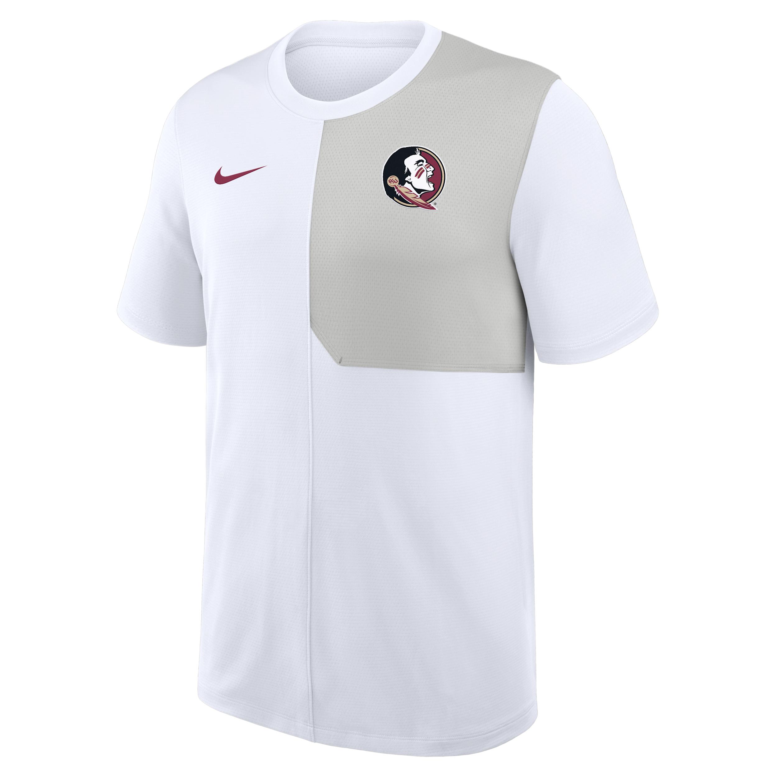 Florida State Sideline Coach Nike Mens Dri-FIT College Top | 03B20DEWFTN-2QD Product Image
