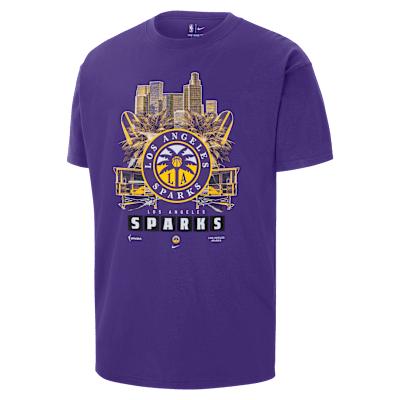 Los Angeles Sparks Nike Mens WNBA Max90 T-Shirt | HQ0005-504 Product Image