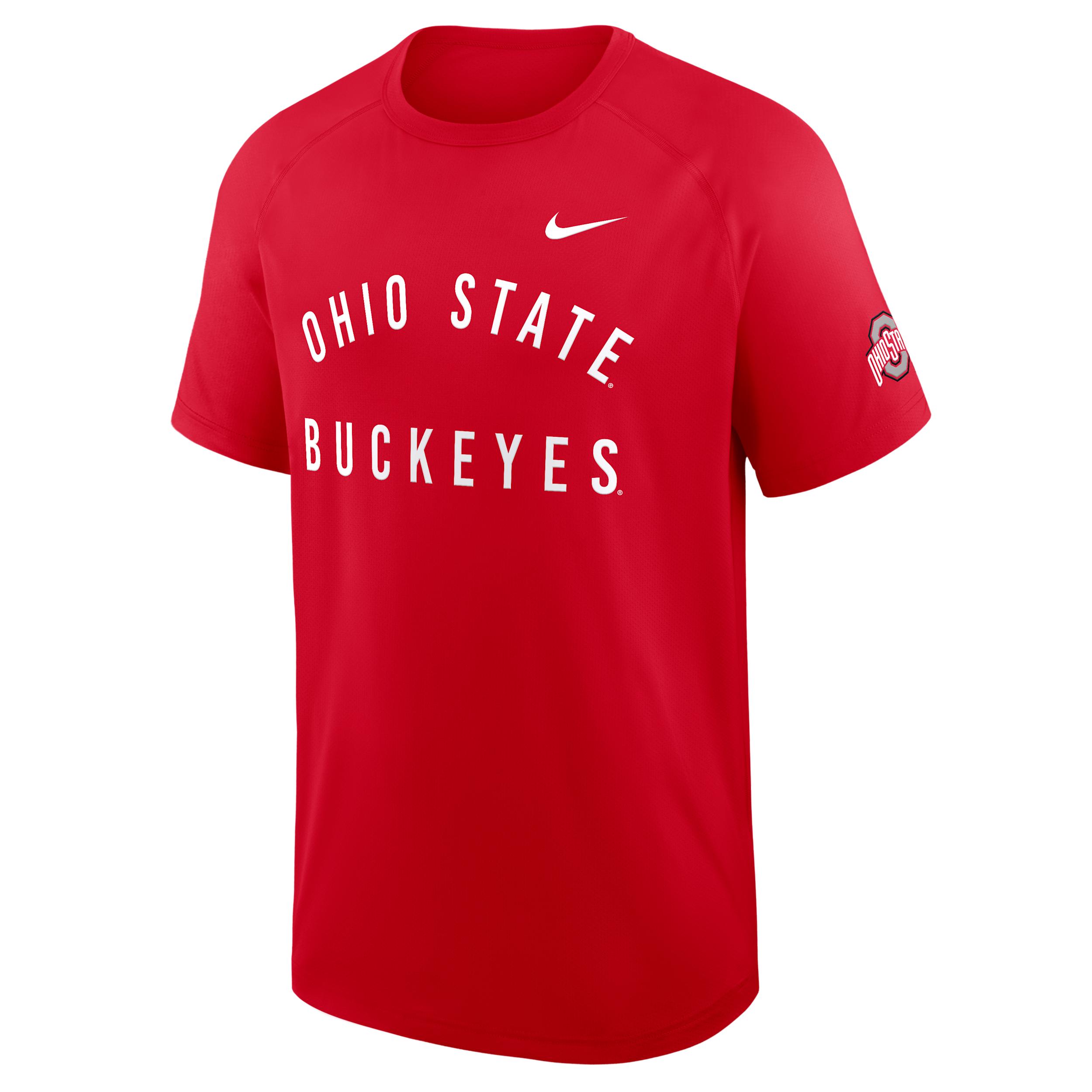 Michigan Premium Performance Nike Mens Dri-FIT College T-Shirt | 03EN41SMWN-TGS Product Image