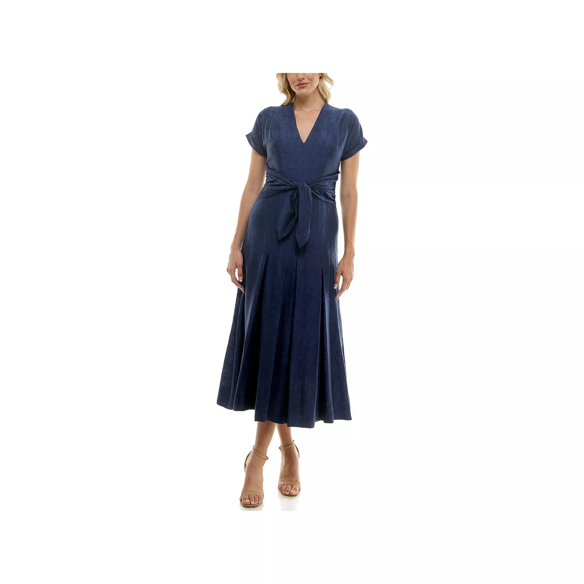 Women's Taylor Extended Shoulder Maxi Dress,  Product Image