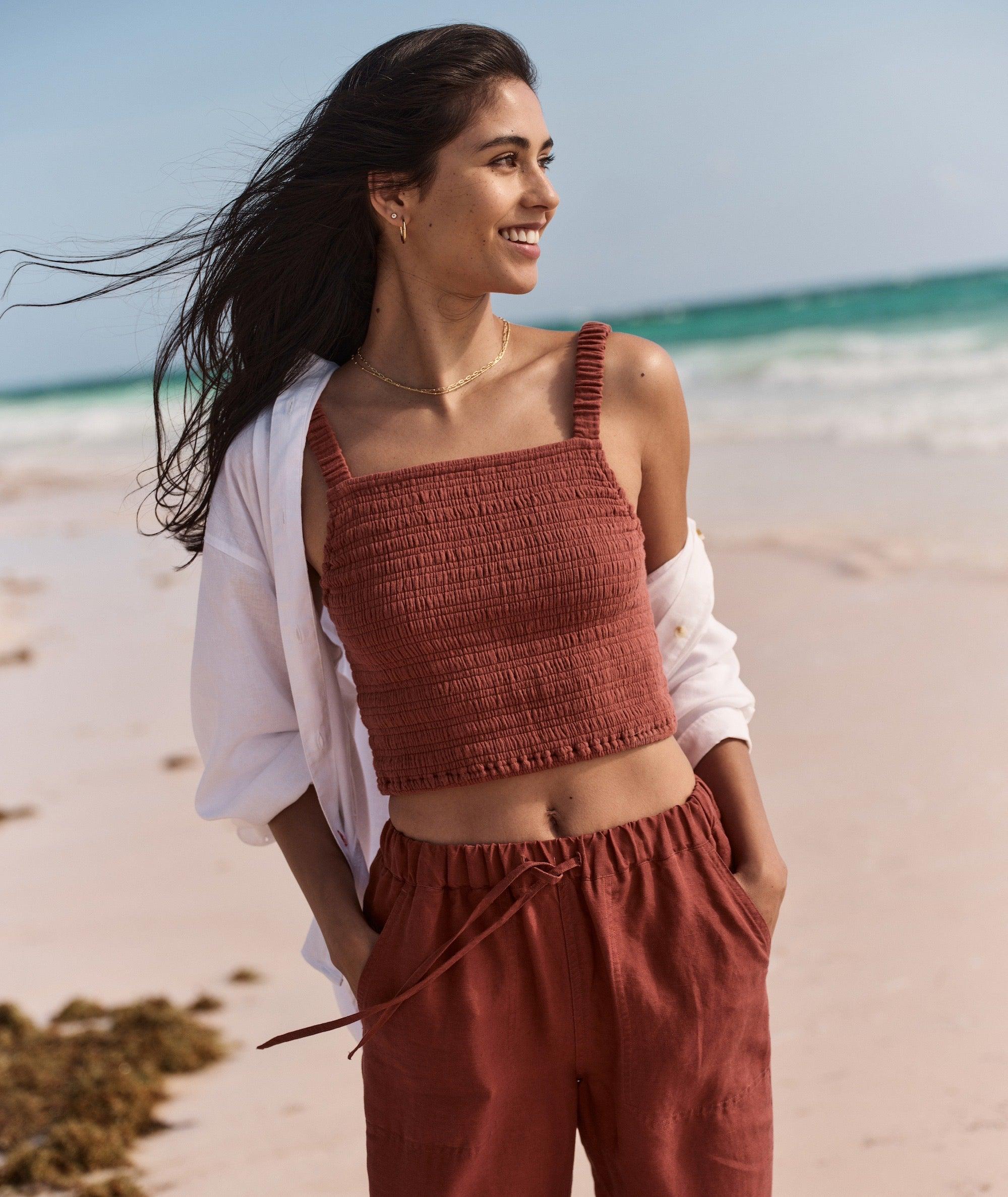 Lila Double Cloth Tank Product Image