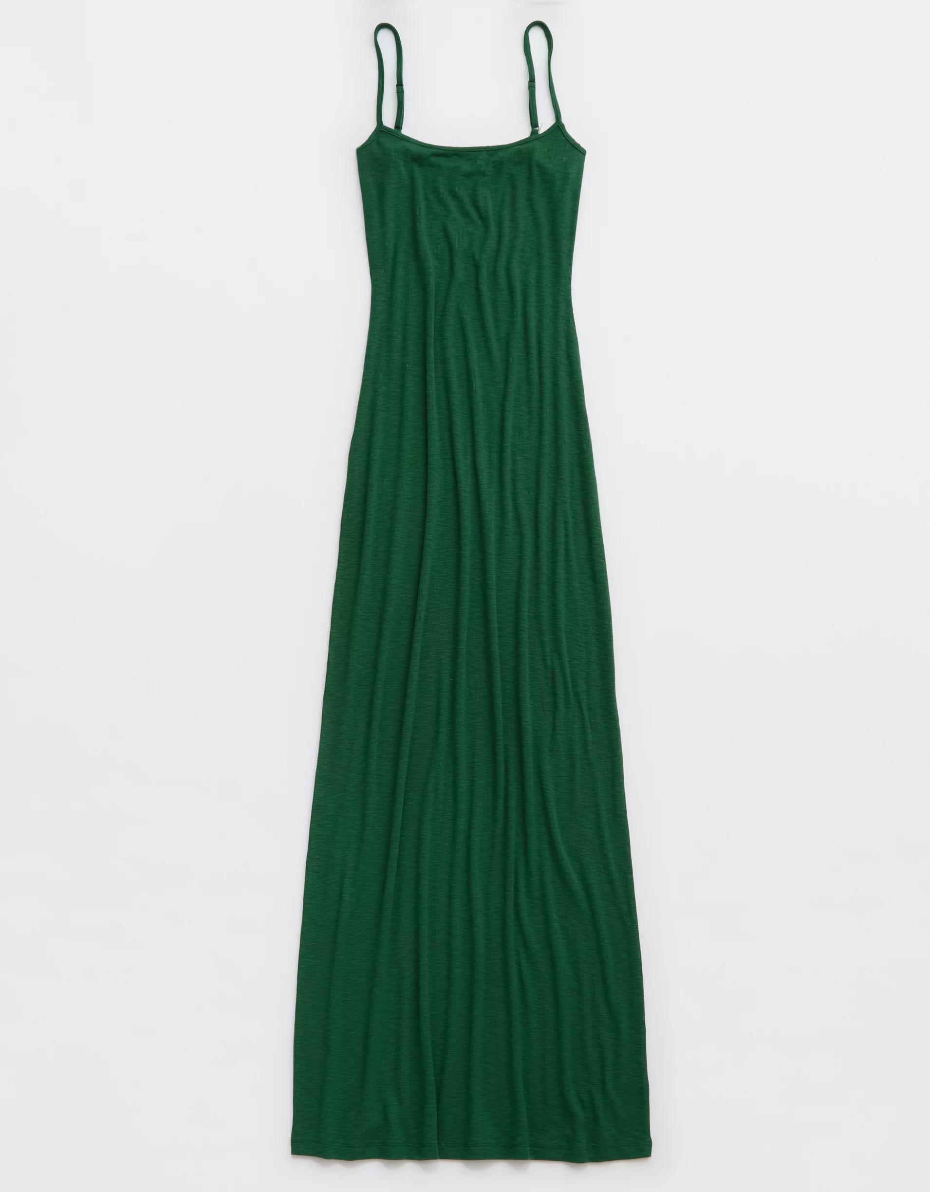 Aerie Real Soft Stretch Bodycon Maxi Dress Product Image
