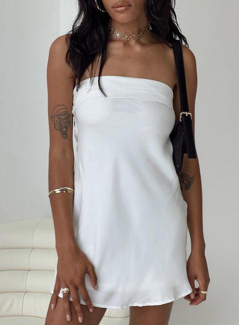Phillipa Mini Dress White Product Image