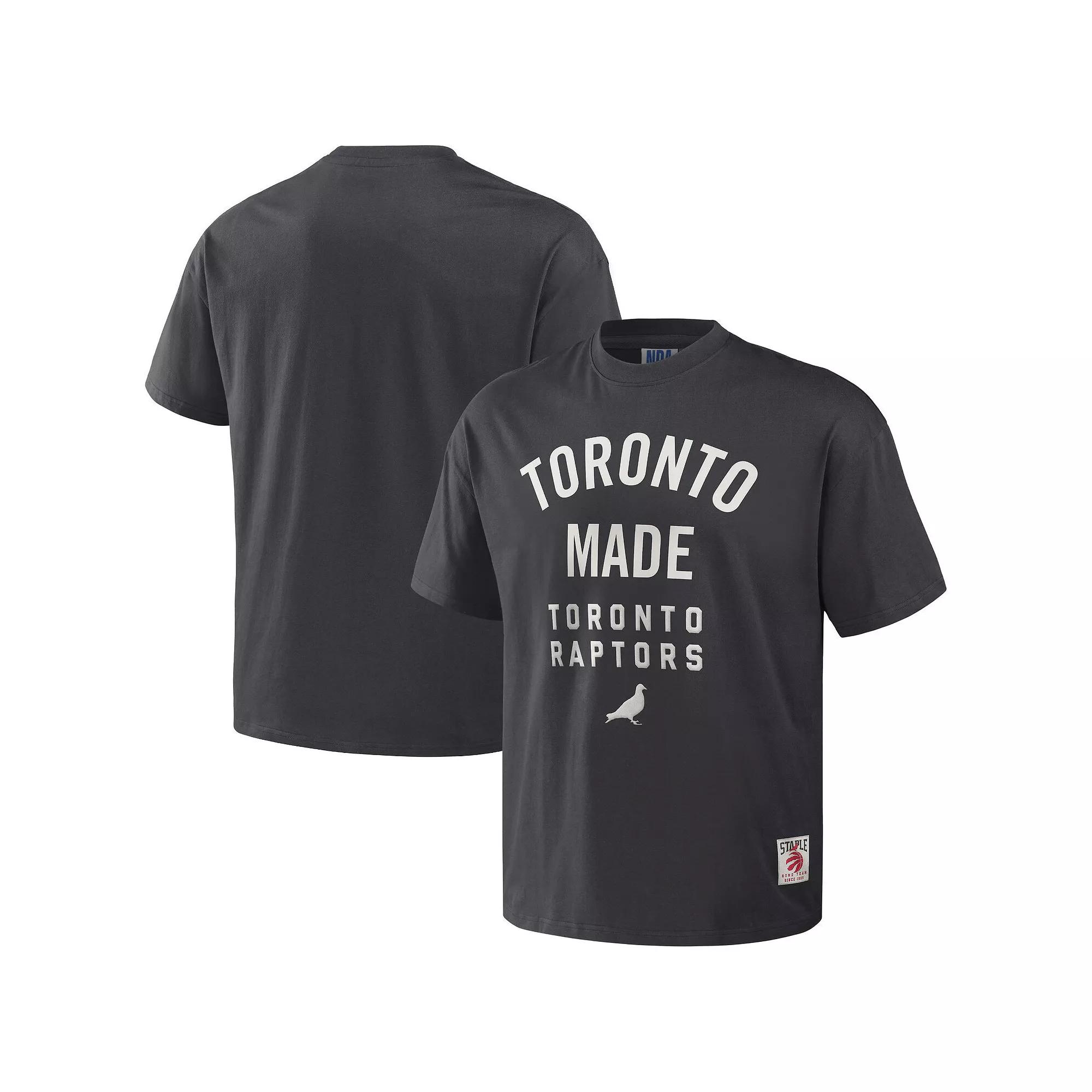 Men's NBA x Staple Anthracite Toronto Raptors Heavyweight Over Product Image