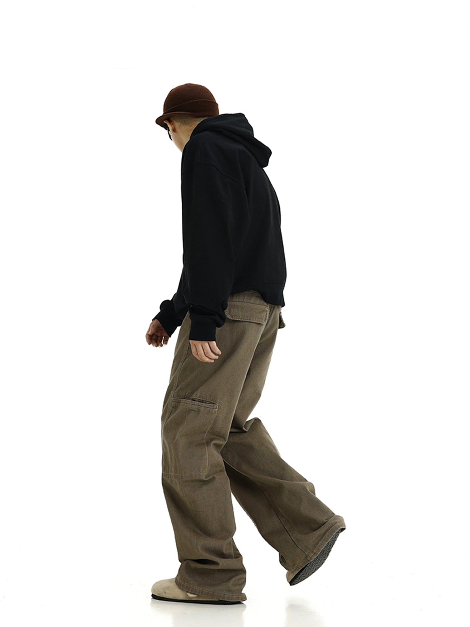RT No. 10424 BROWN CARPENTER CARGO PANTS Product Image