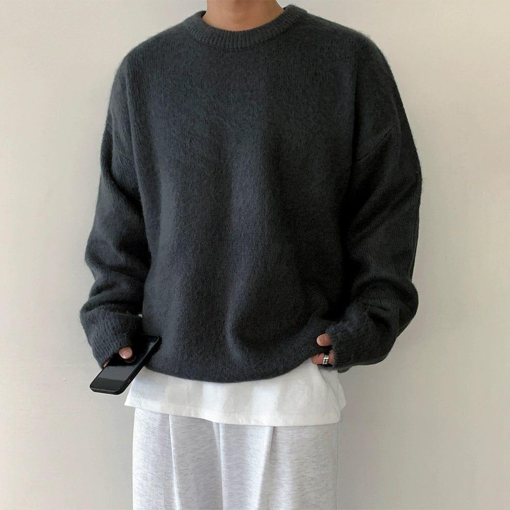RT No. 10384 KNITTED PULLOVER SWEATER Product Image