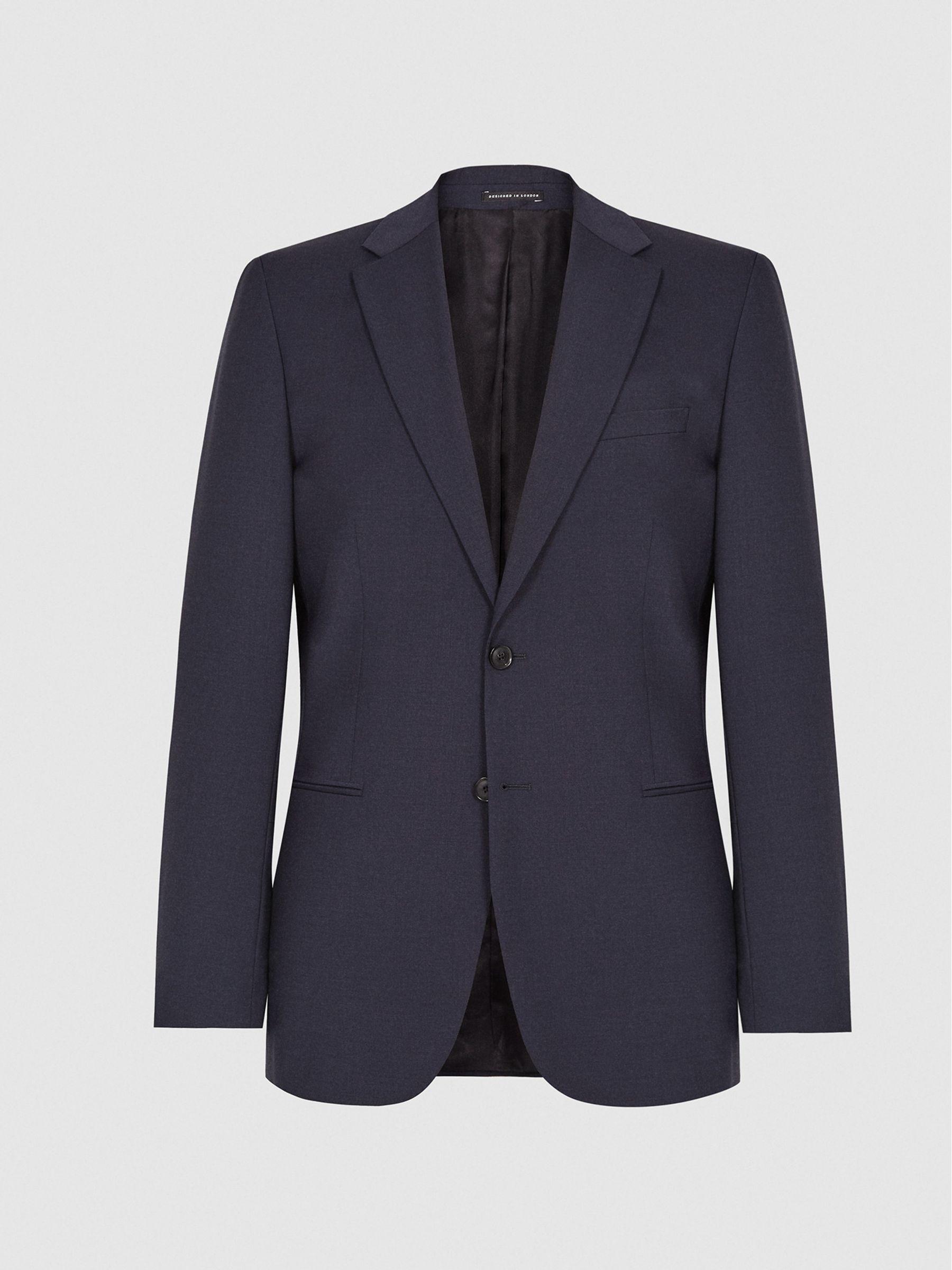 Modern Fit Travel Blazer in Navy Product Image