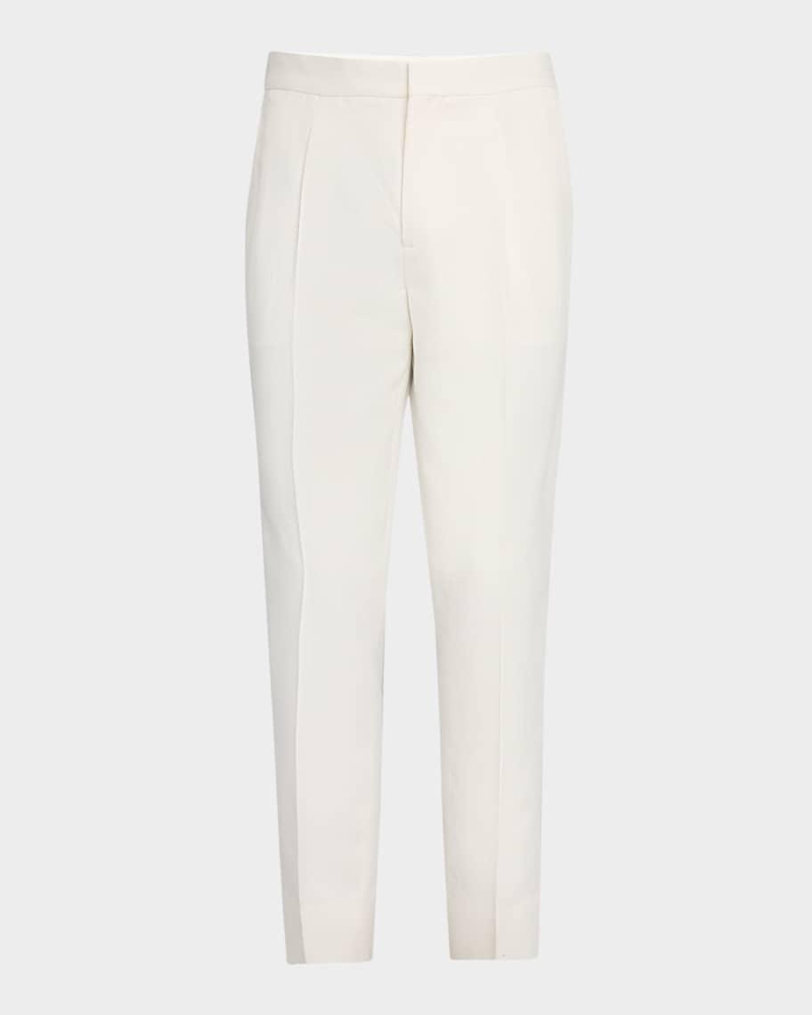 Men's Slim Single-Pleated Formal Pants Product Image