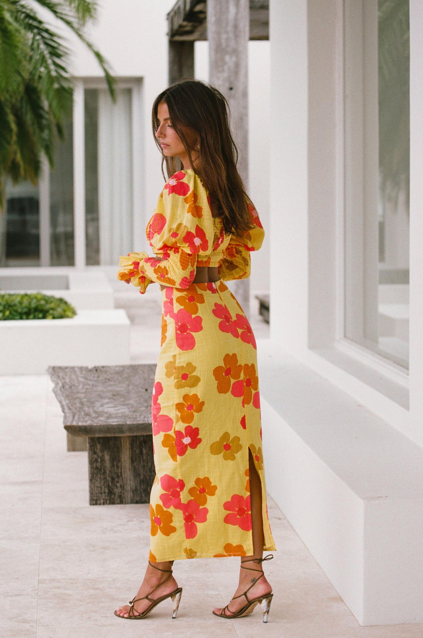 Serina Midi Skirt Product Image