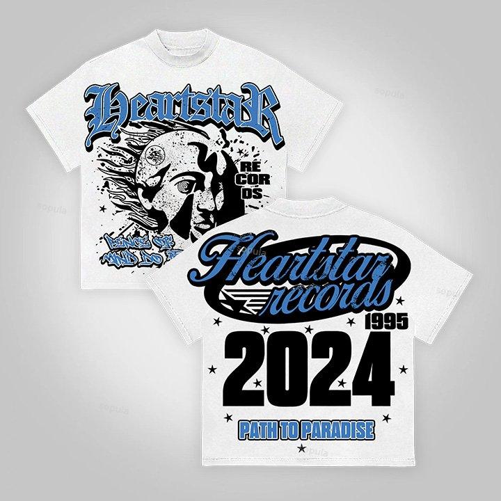 Heartstar Path To Paradise 2024 Vintage Graphic Cotton T-Shirt Product Image