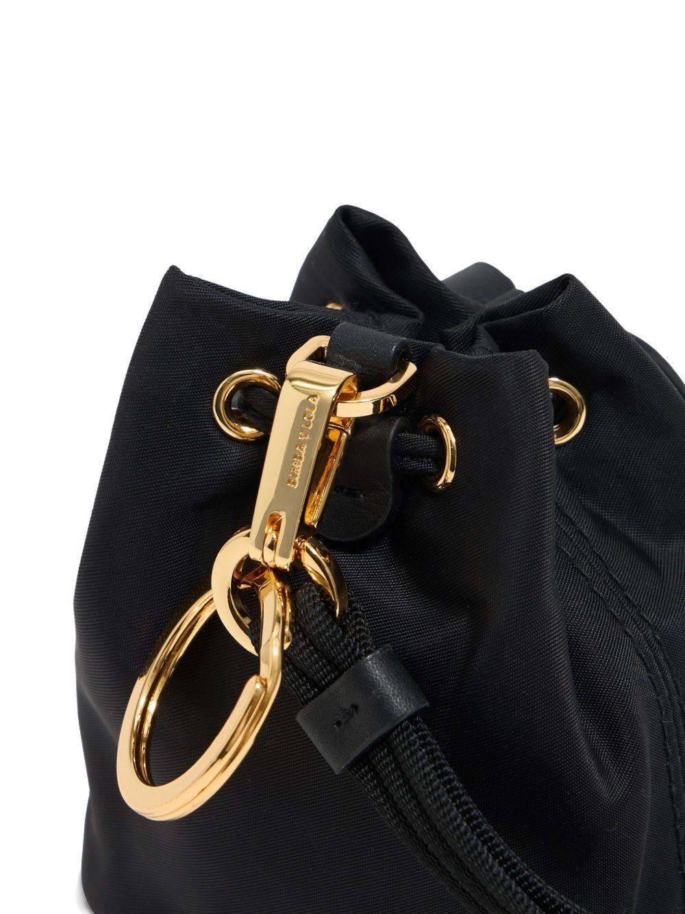 logo-lettering makeup bag  Product Image