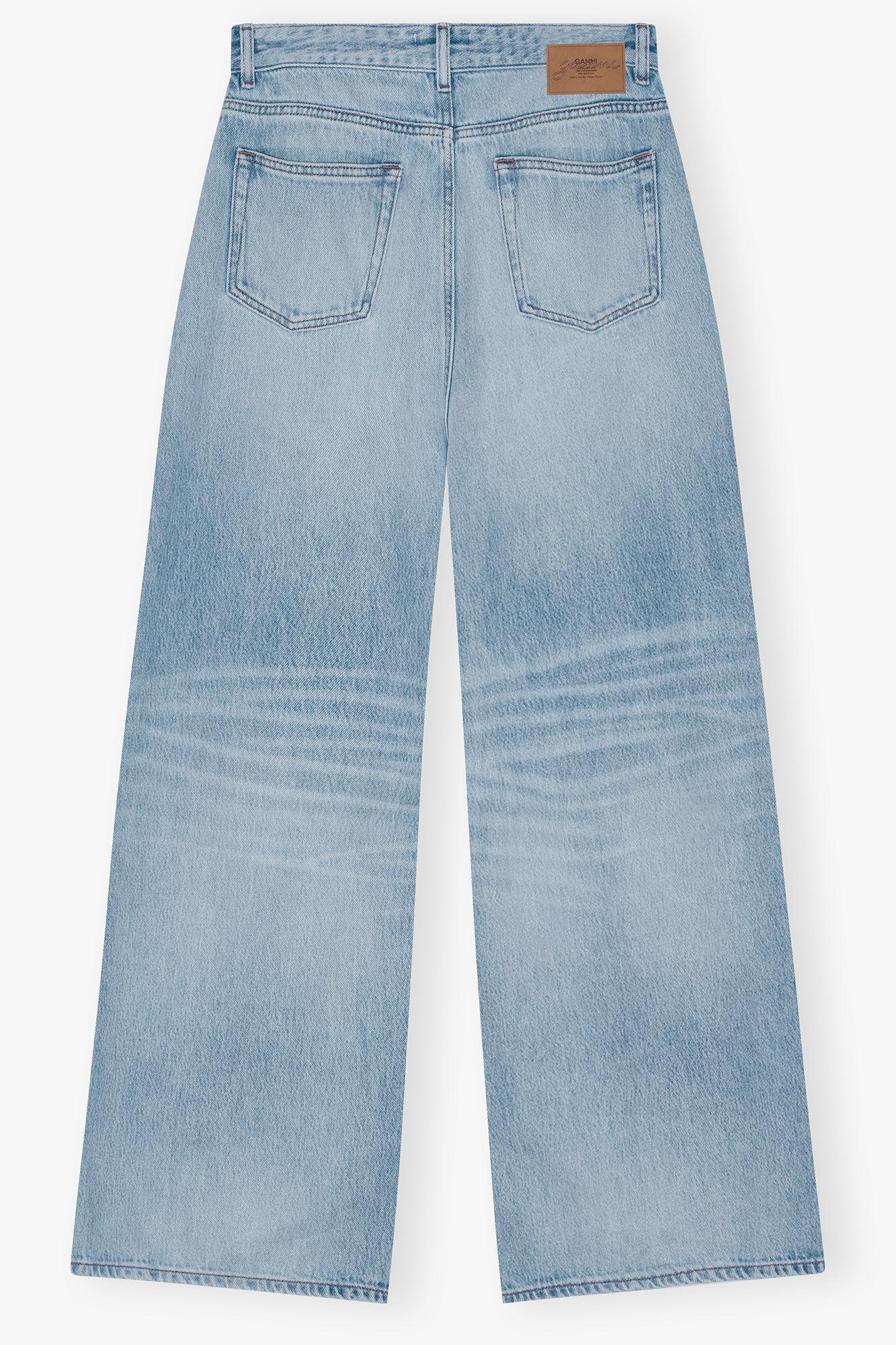 Light Blue Baggy Jeans Product Image