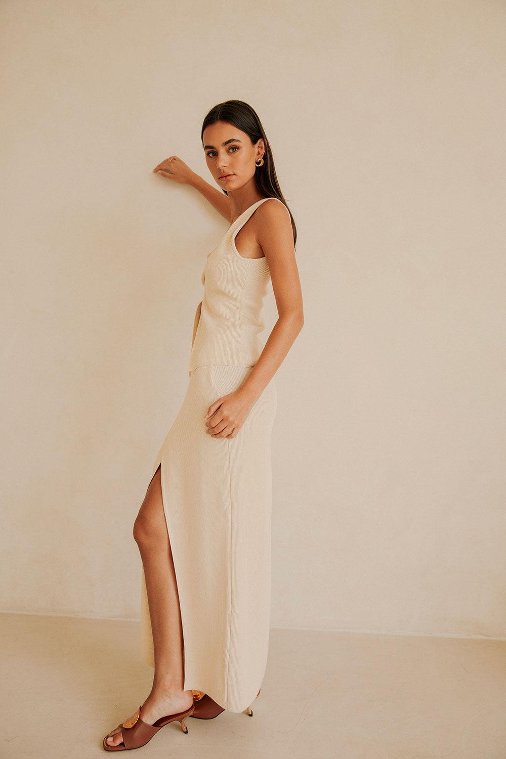 Bridget Top - Cream Product Image