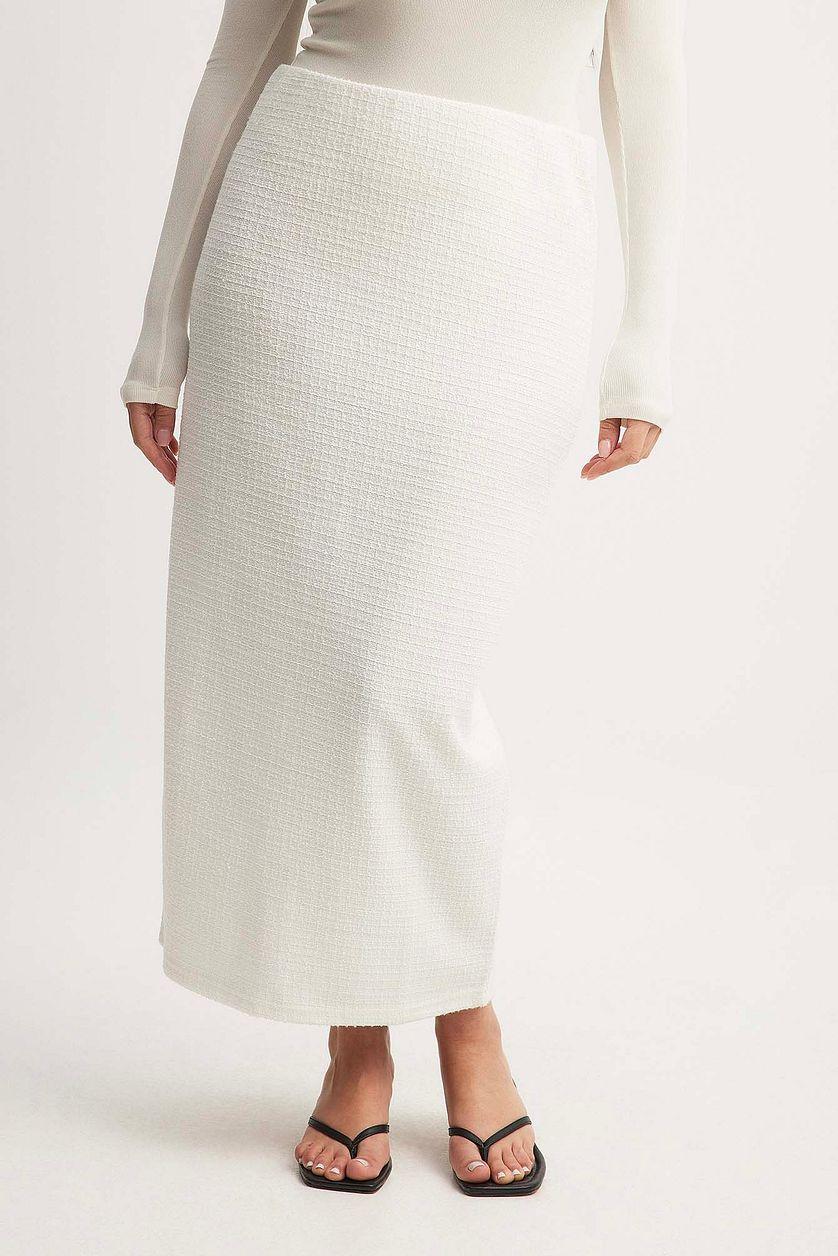 Tweed Maxi Skirt Product Image