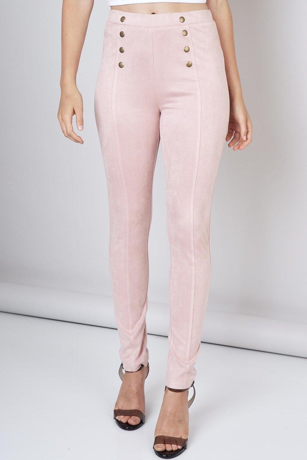 Faux Suede Pants Product Image