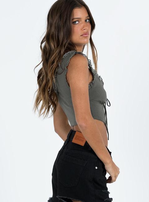 Scarlett Top Slate Grey Product Image