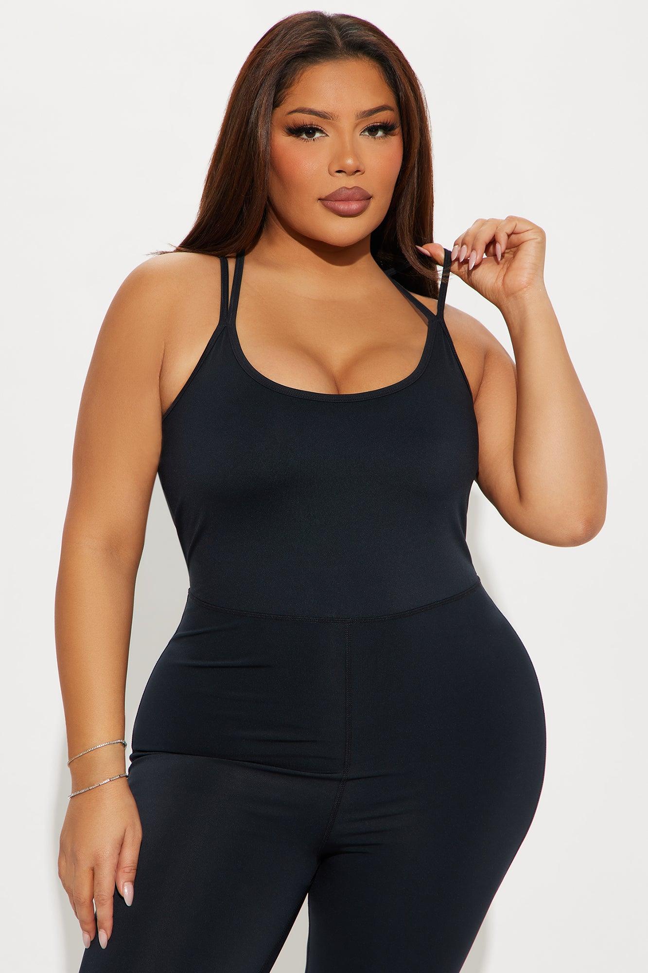 Your Aura Elevate Active Jumpsuit - Black Product Image