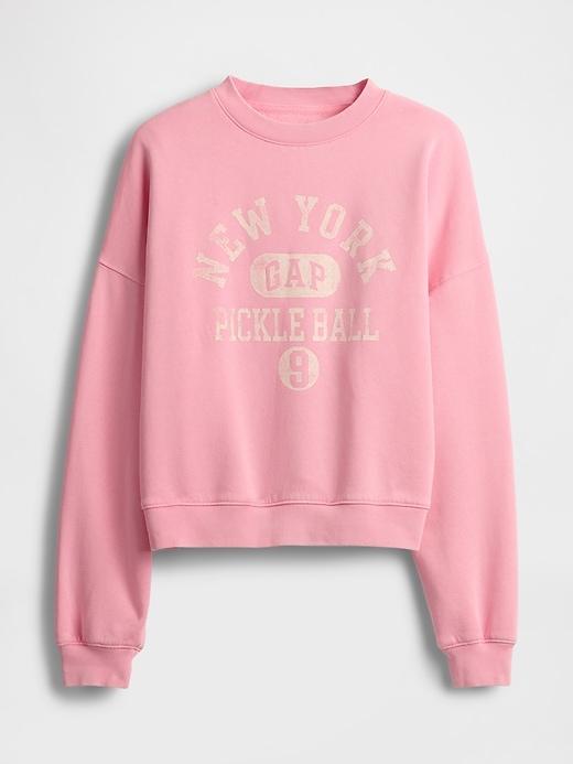 VintageSoft Wedge Crewneck Sweatshirt Product Image