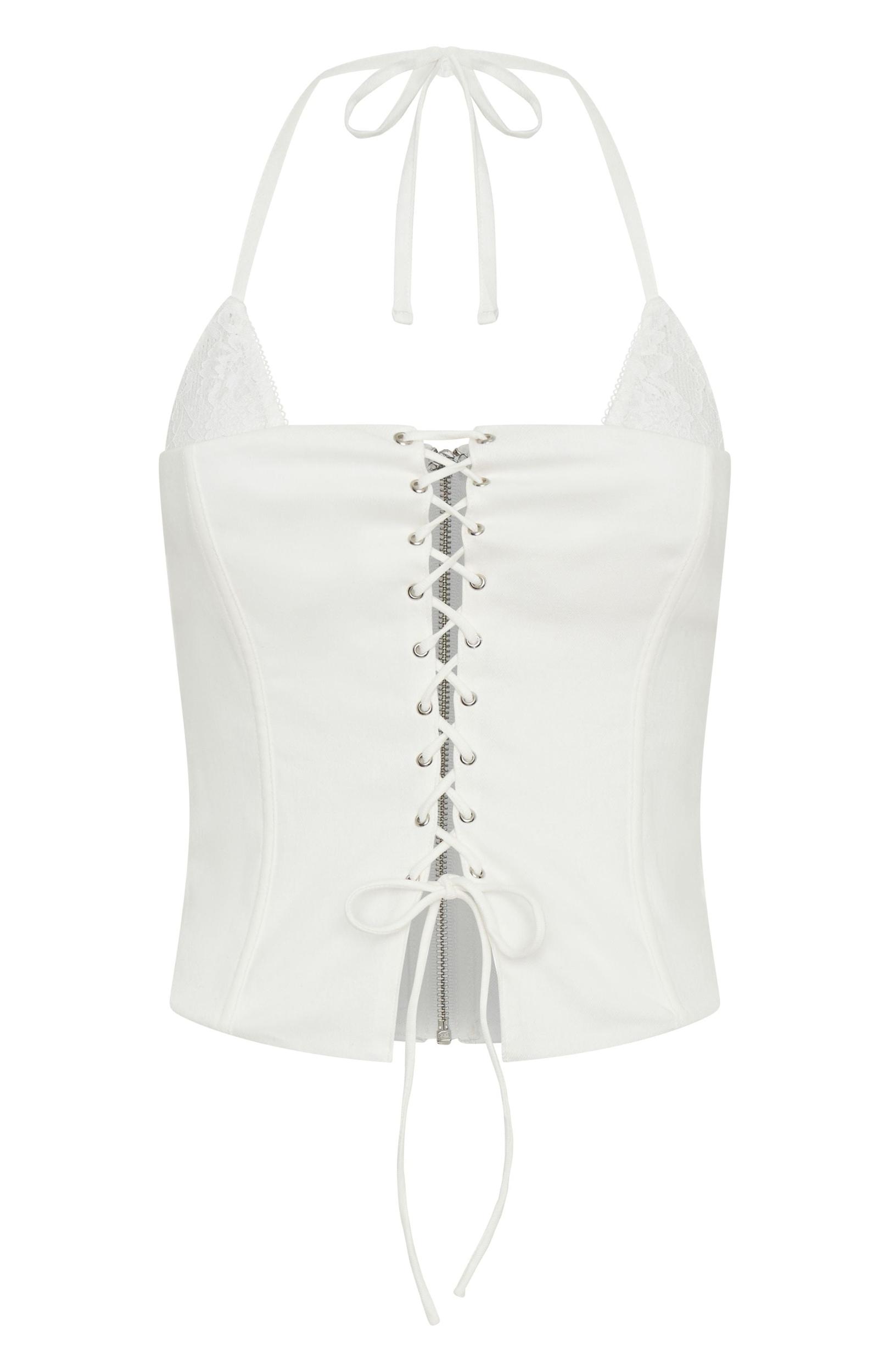After Party Bustier White Product Image