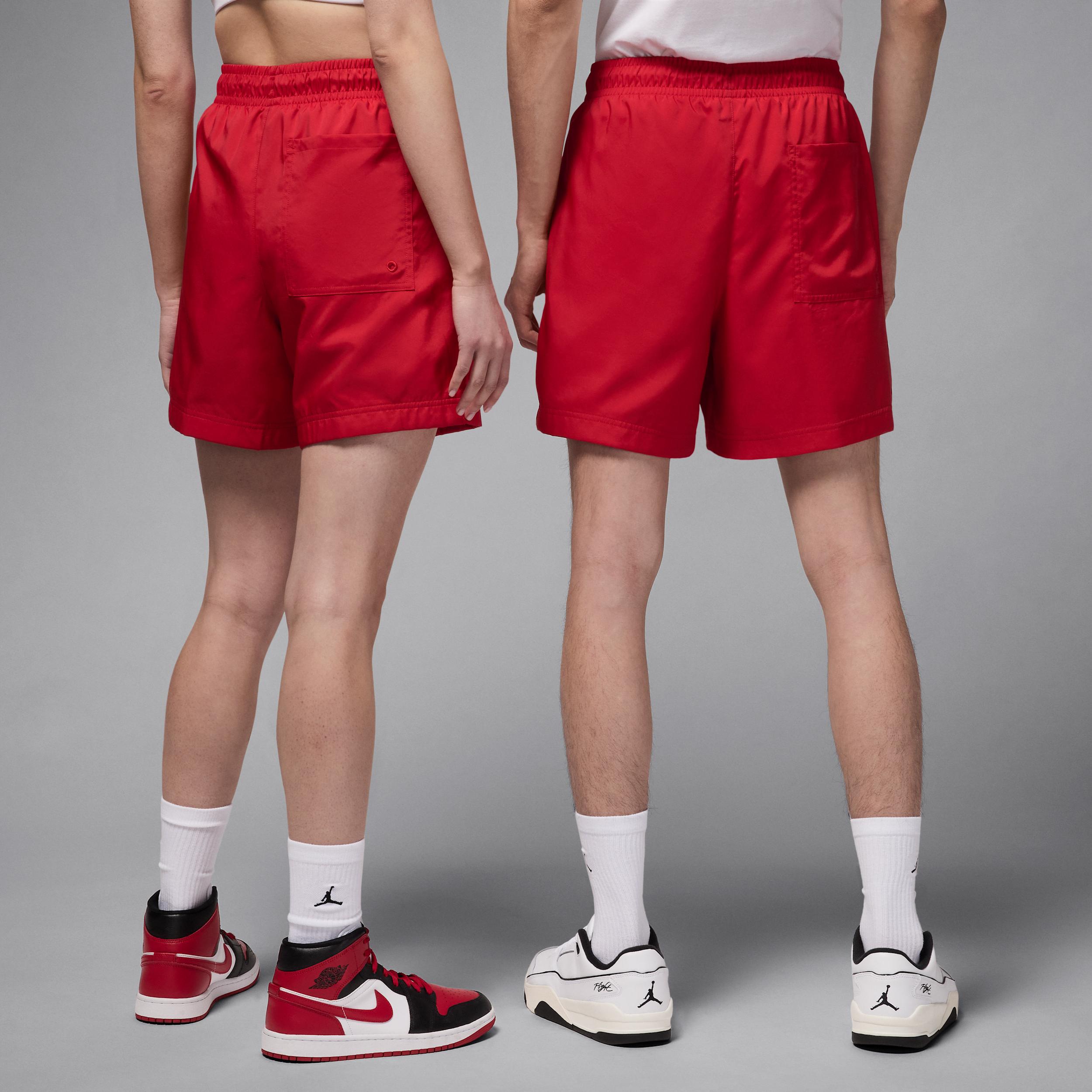 Jordan Mens Jordan Poolside LBR 5 Shorts - Mens Gym Red/White Product Image