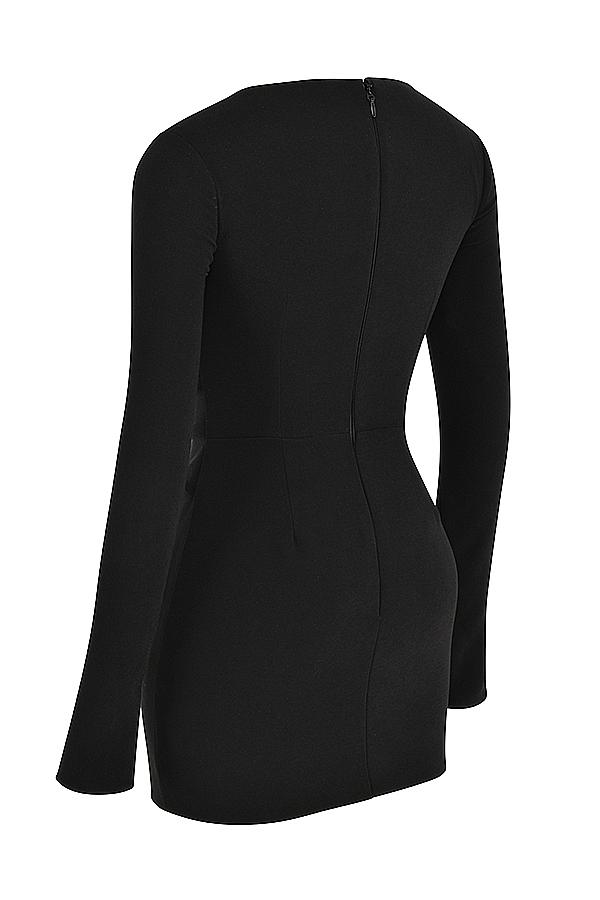 Elize  black mini dress Product Image