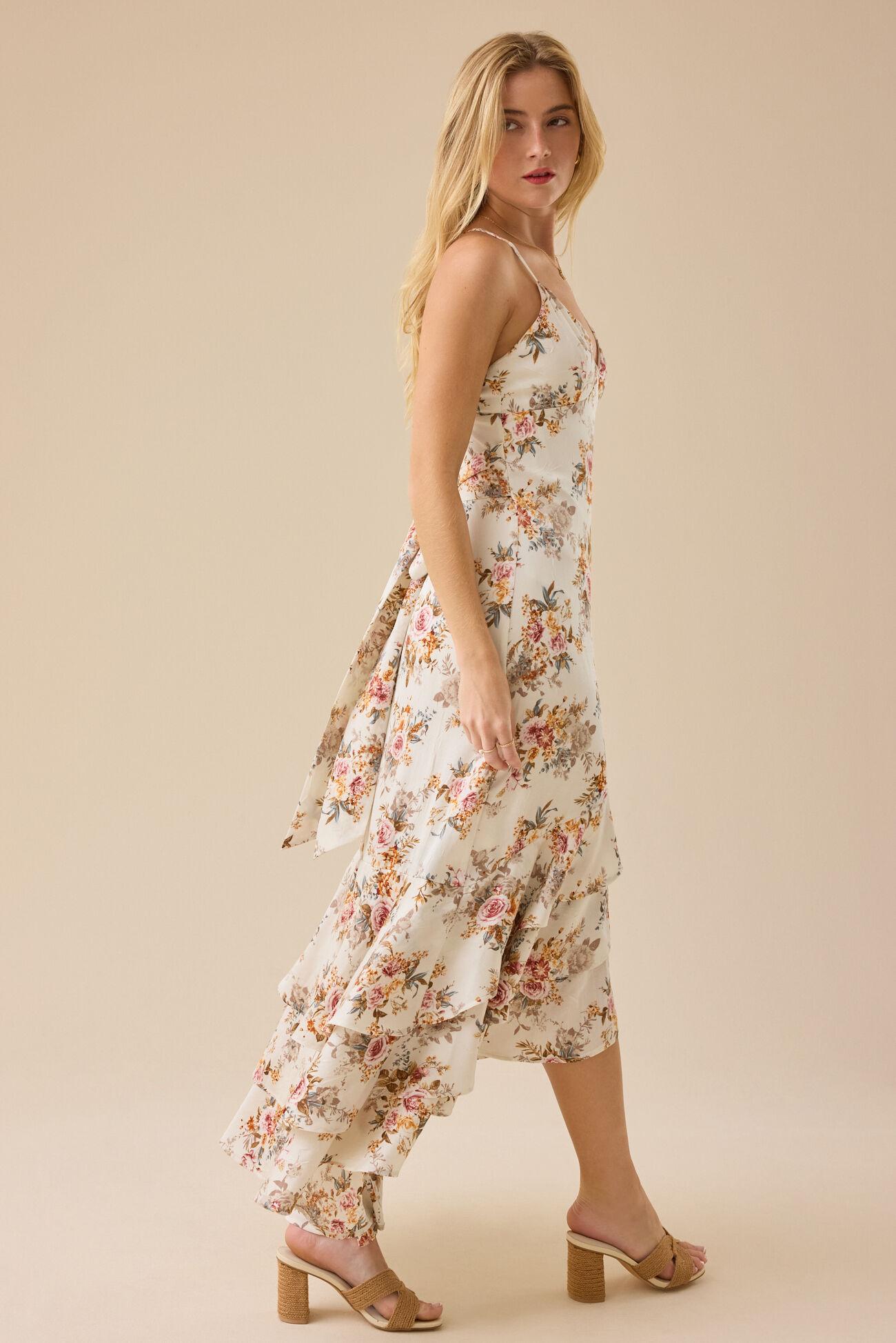 Paulette Floral Maxi Dress Product Image