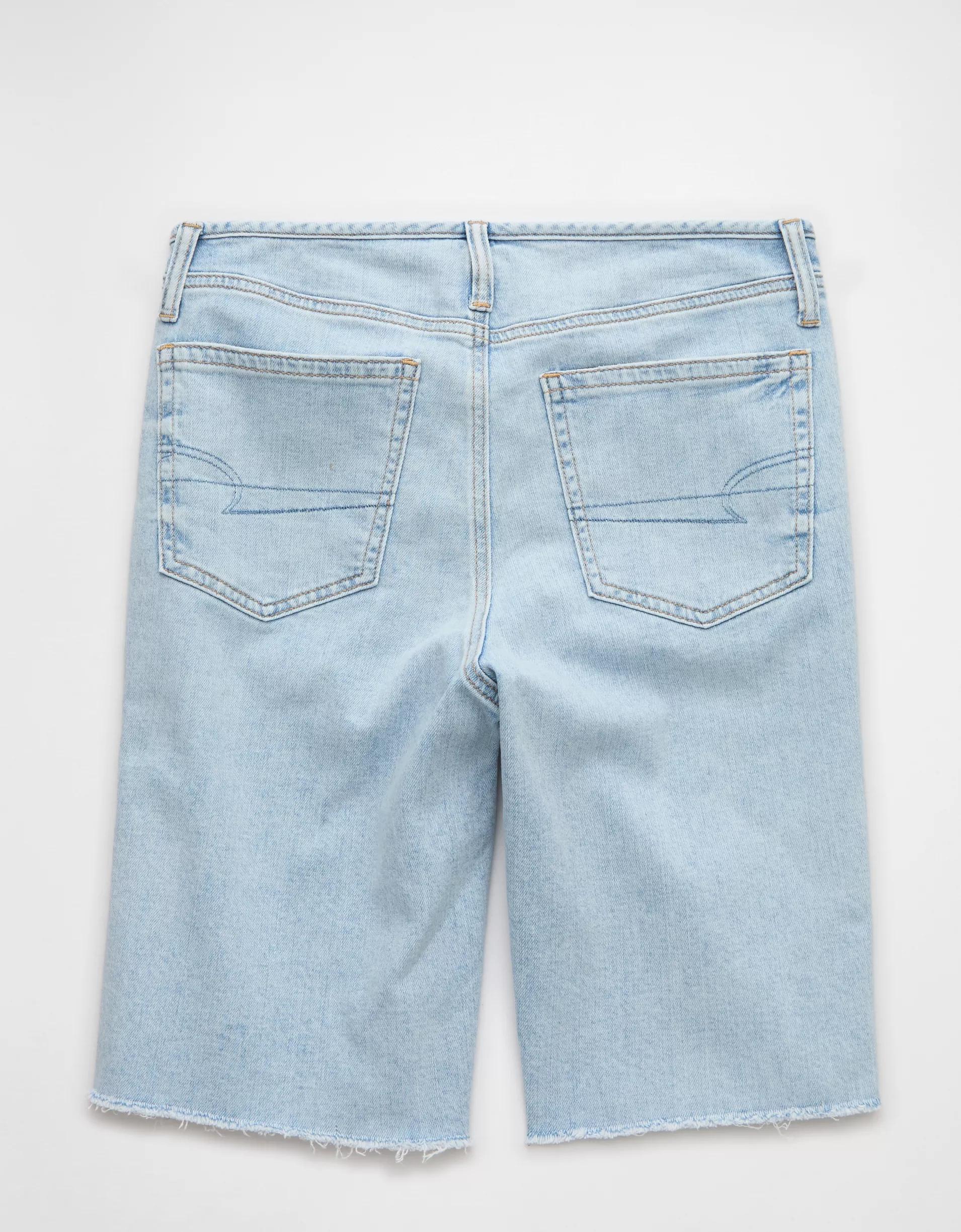 AE 11" Dreamy Drape Stretch High-Waisted Jort Product Image