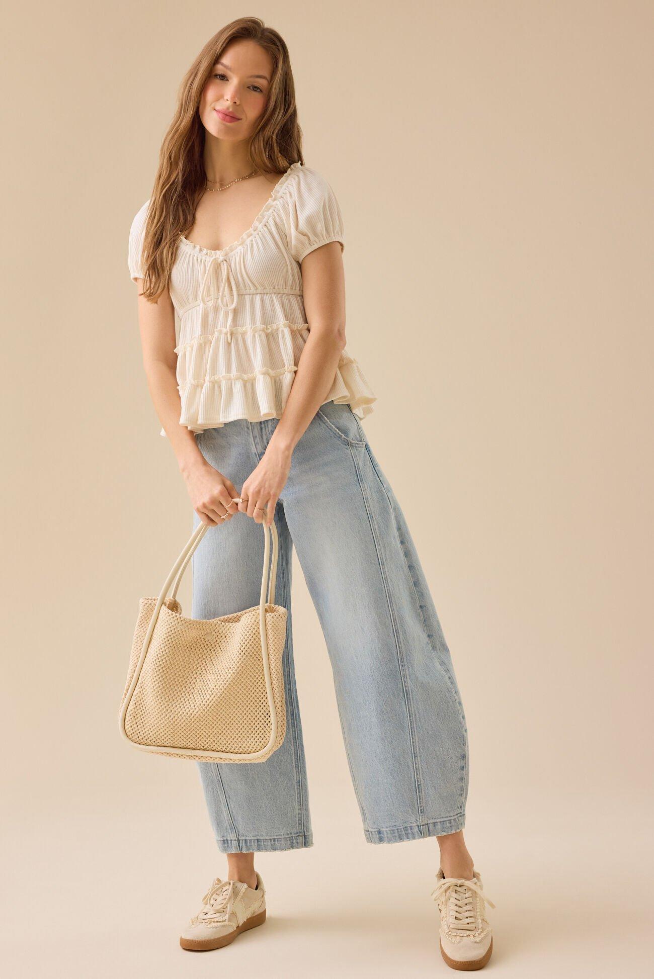 Nia Tiered Babydoll Top Product Image