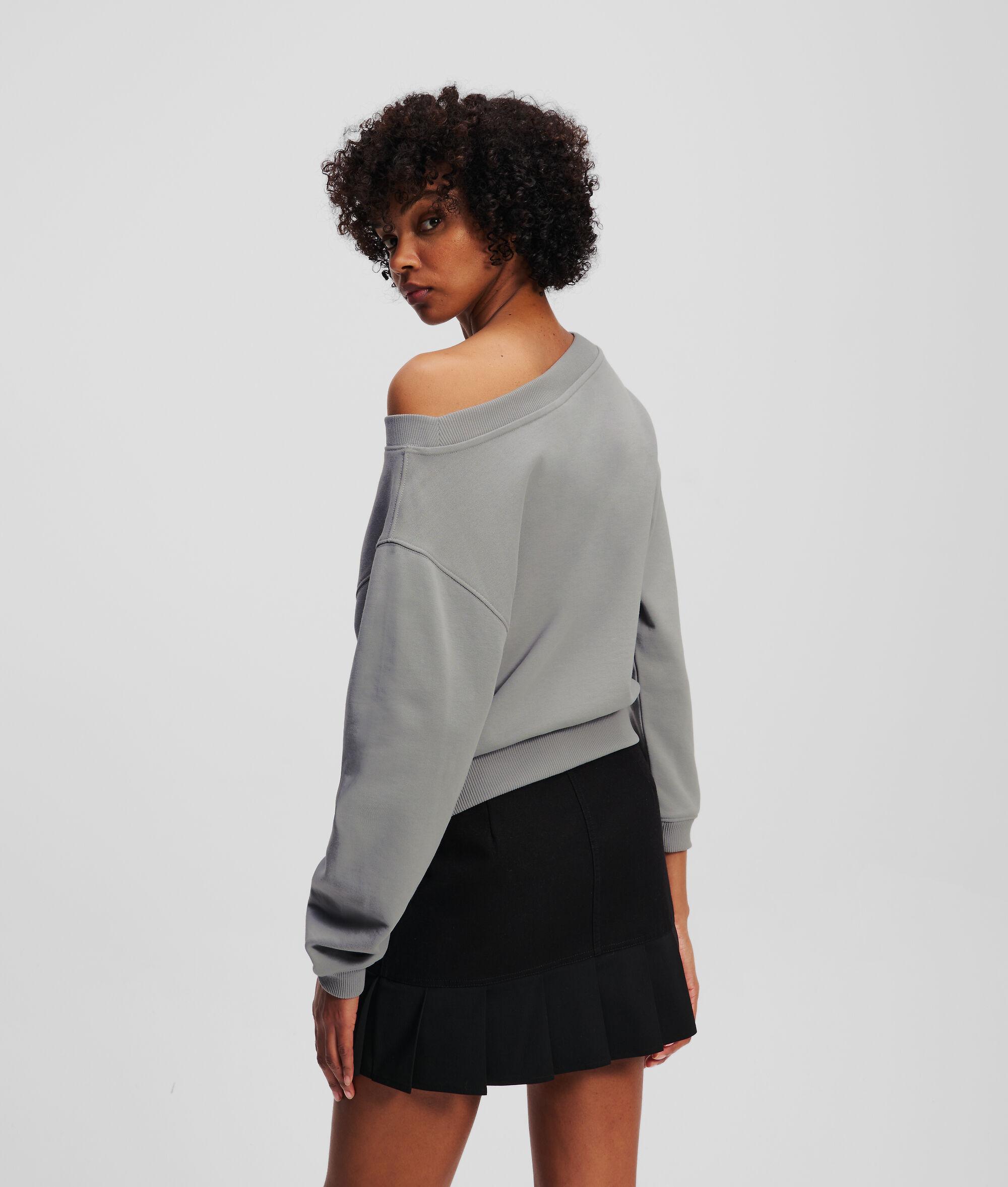OFF-SHOULDER SWEATSHIRT Product Image
