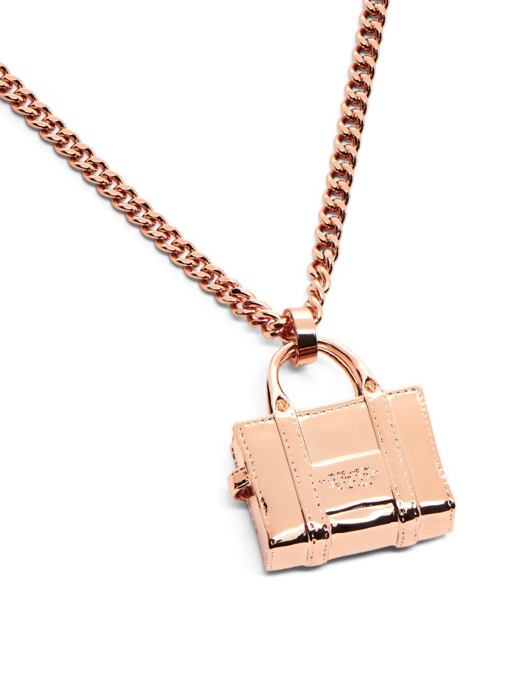 The Mini Icon Tote Bag charm necklace Product Image