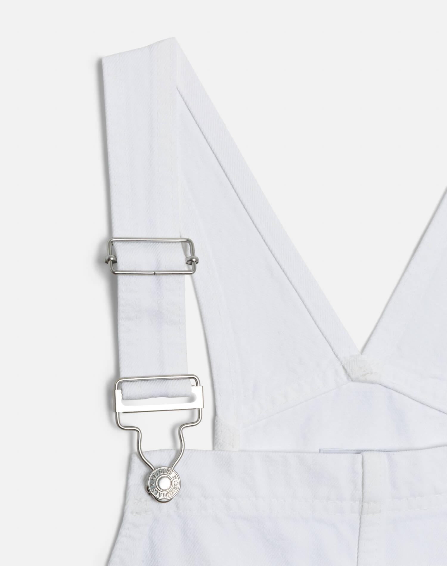 The Overall Dress - White Product Image