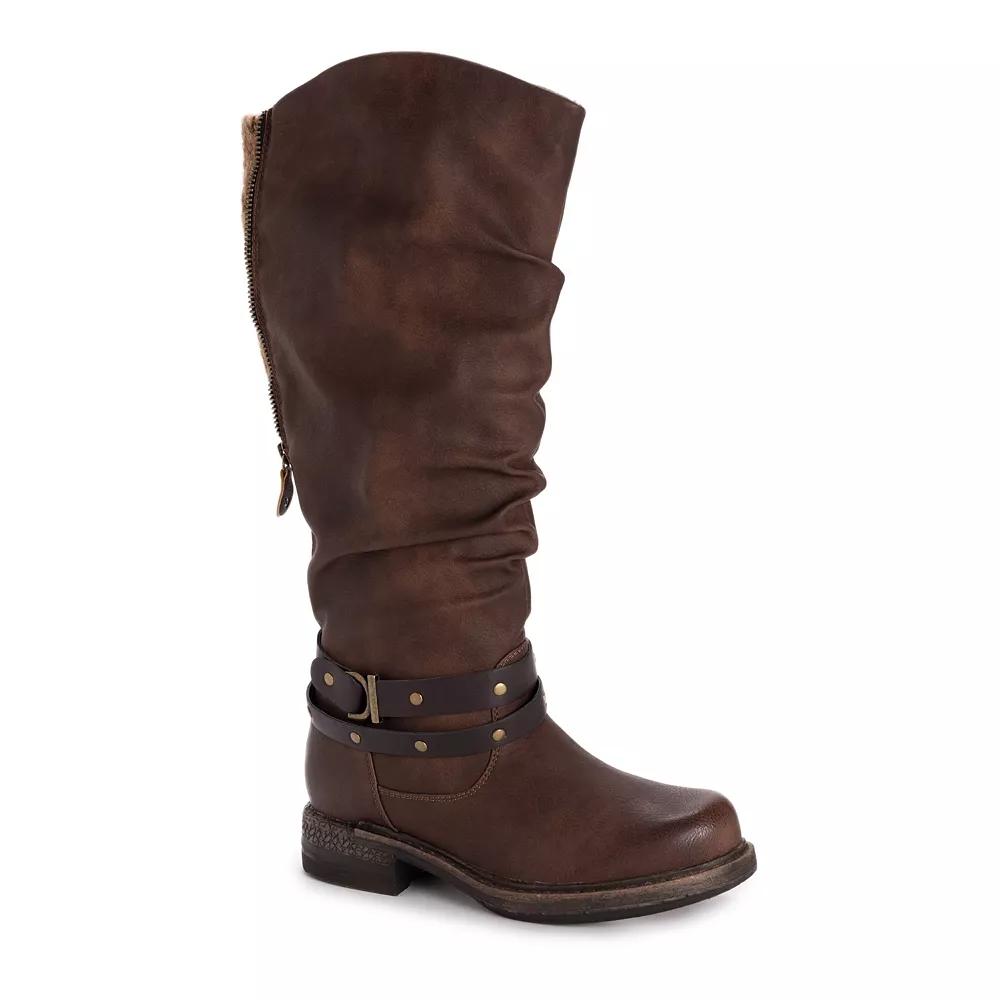 MUK LUKS Logger Victoria Women's Knee-High Boots,  Product Image